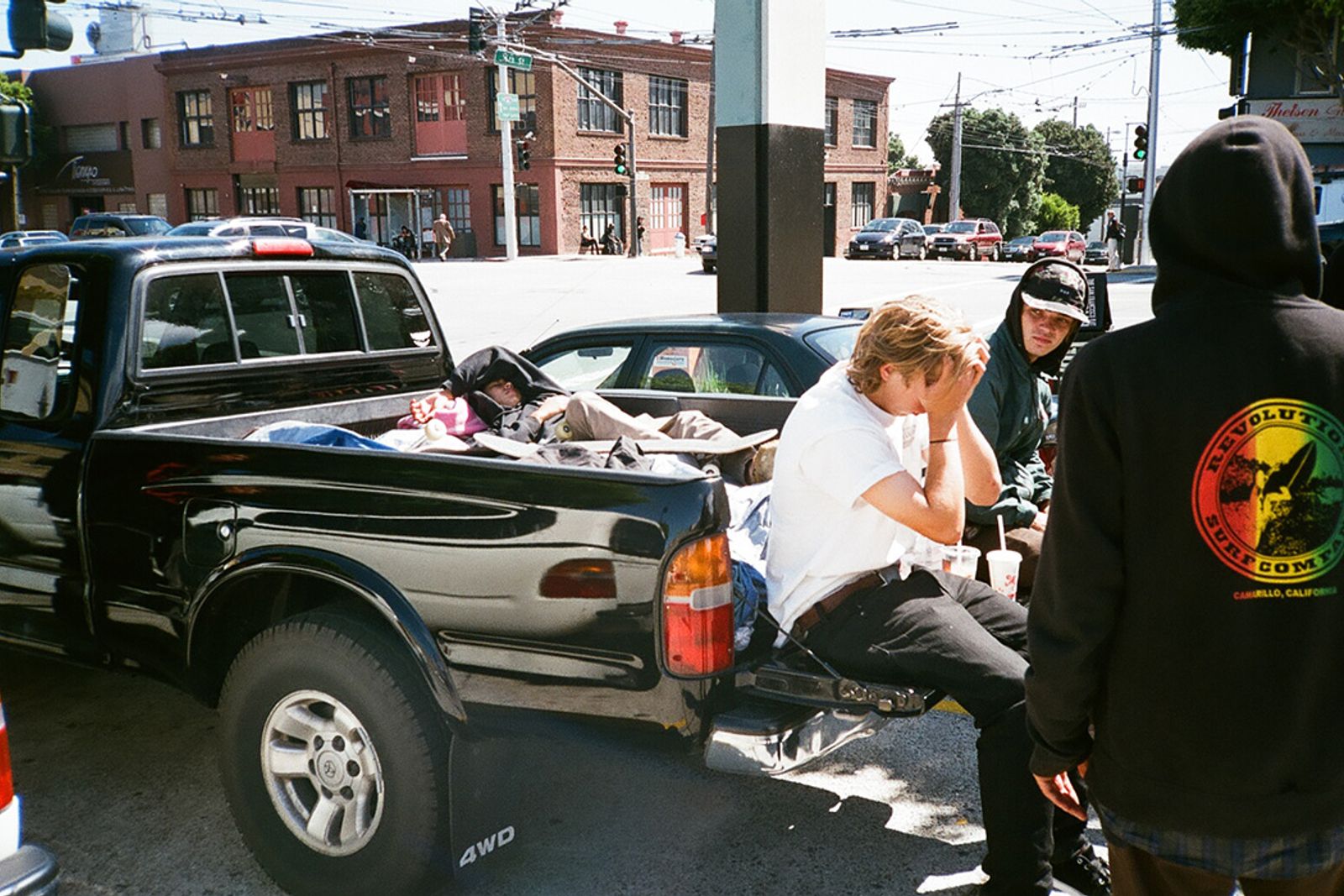 The morning after.