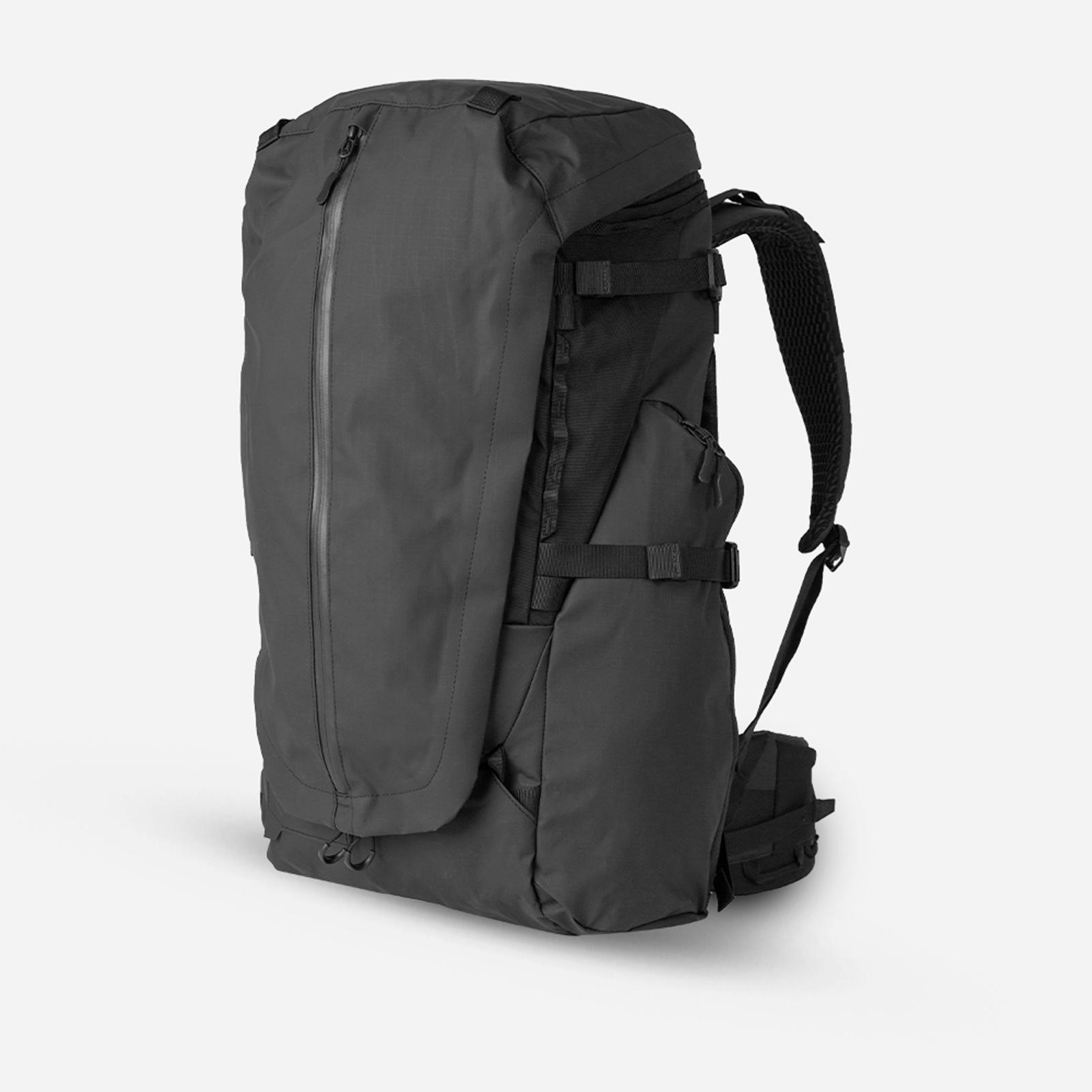 Wandrd Fernweh. The bag is claimed 9.75” deep, but their deepest insert is only 6.25” deep.