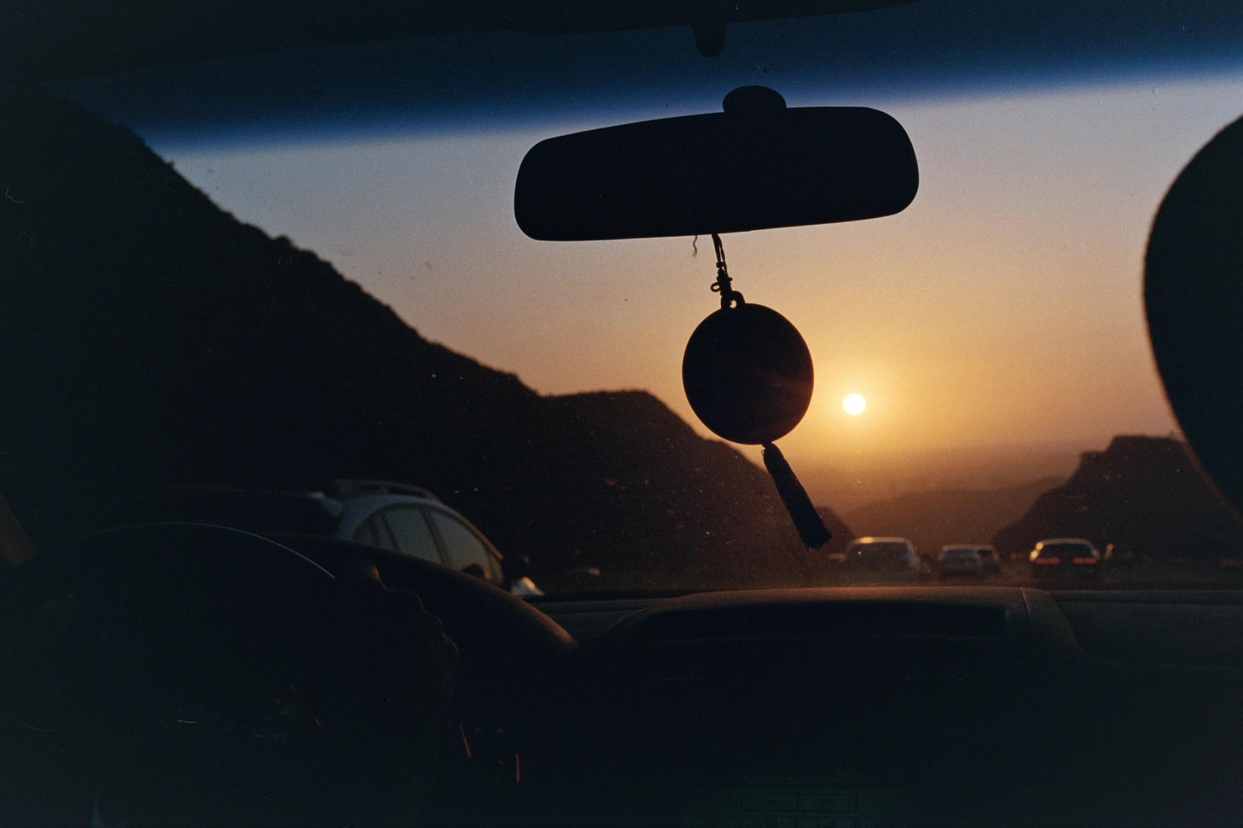 Returning home down the Conejo Grade.