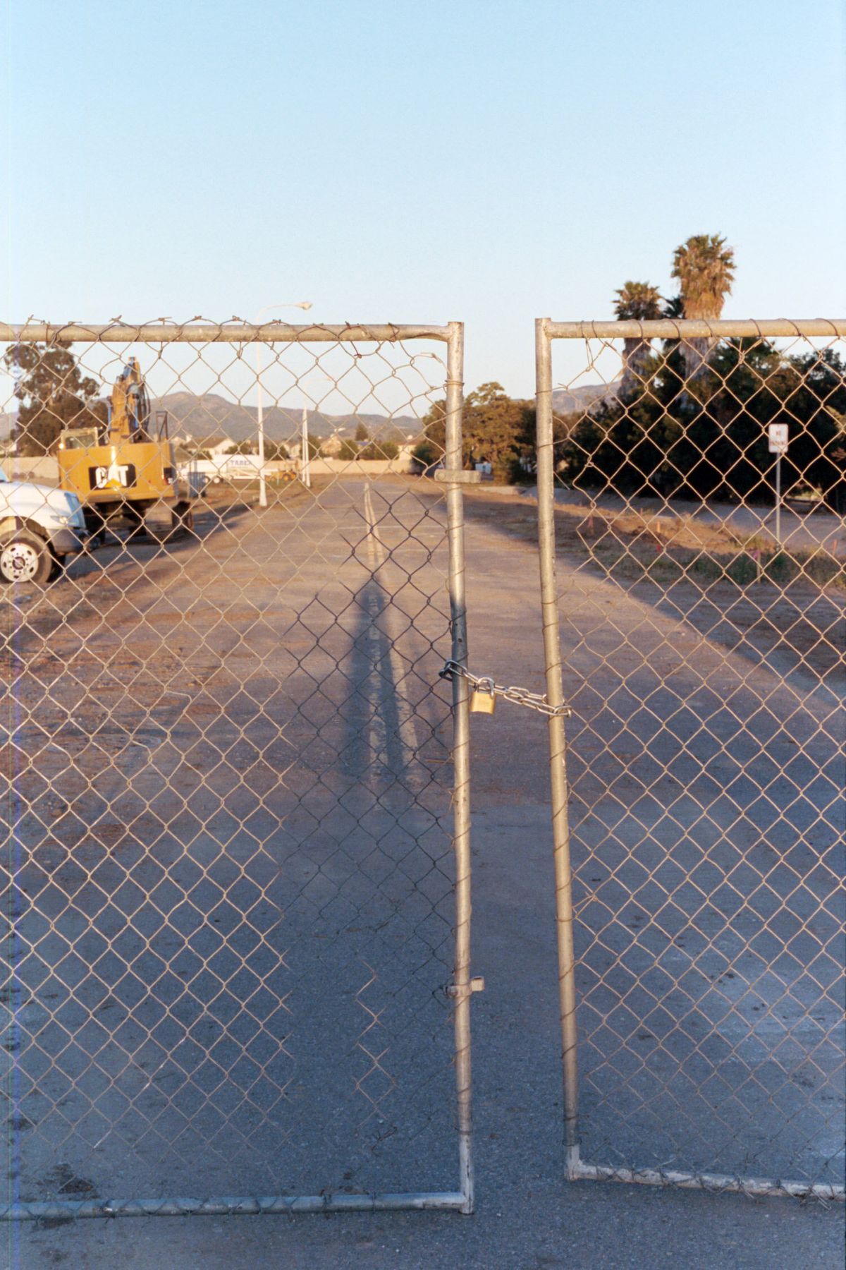 3M Drive, 2015; now the site of the ParkWest Townhomes and Andorra Apartments (south end).