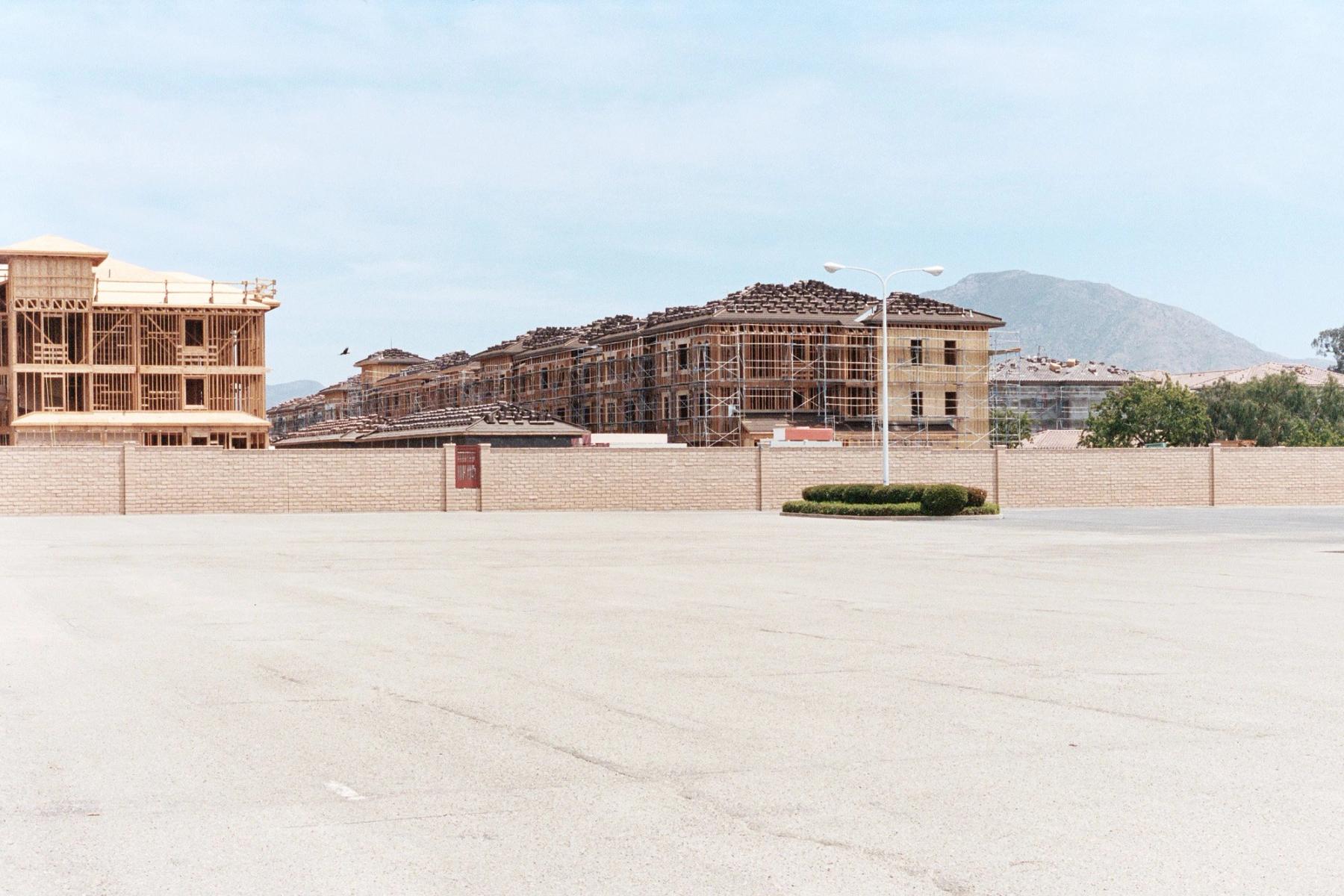 Construction of the Andorra Apartments (north end). 2018. “It’s a nice piece of property, a very nice location,” City Councilmember Kevin Kildee said in 2008 when the Imation plant closed its doors.