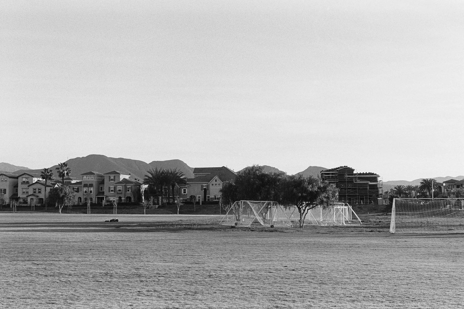Pleasant Valley Fields, a 55-acre sports park within the Village at the Park housing development. 2014.