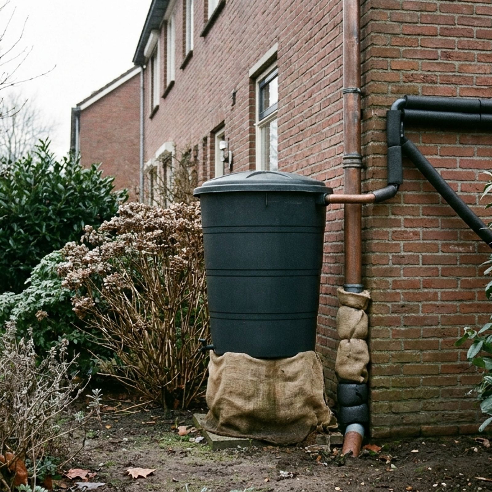 Regenwateropvang in de winter: zo voorkom je vorstschade