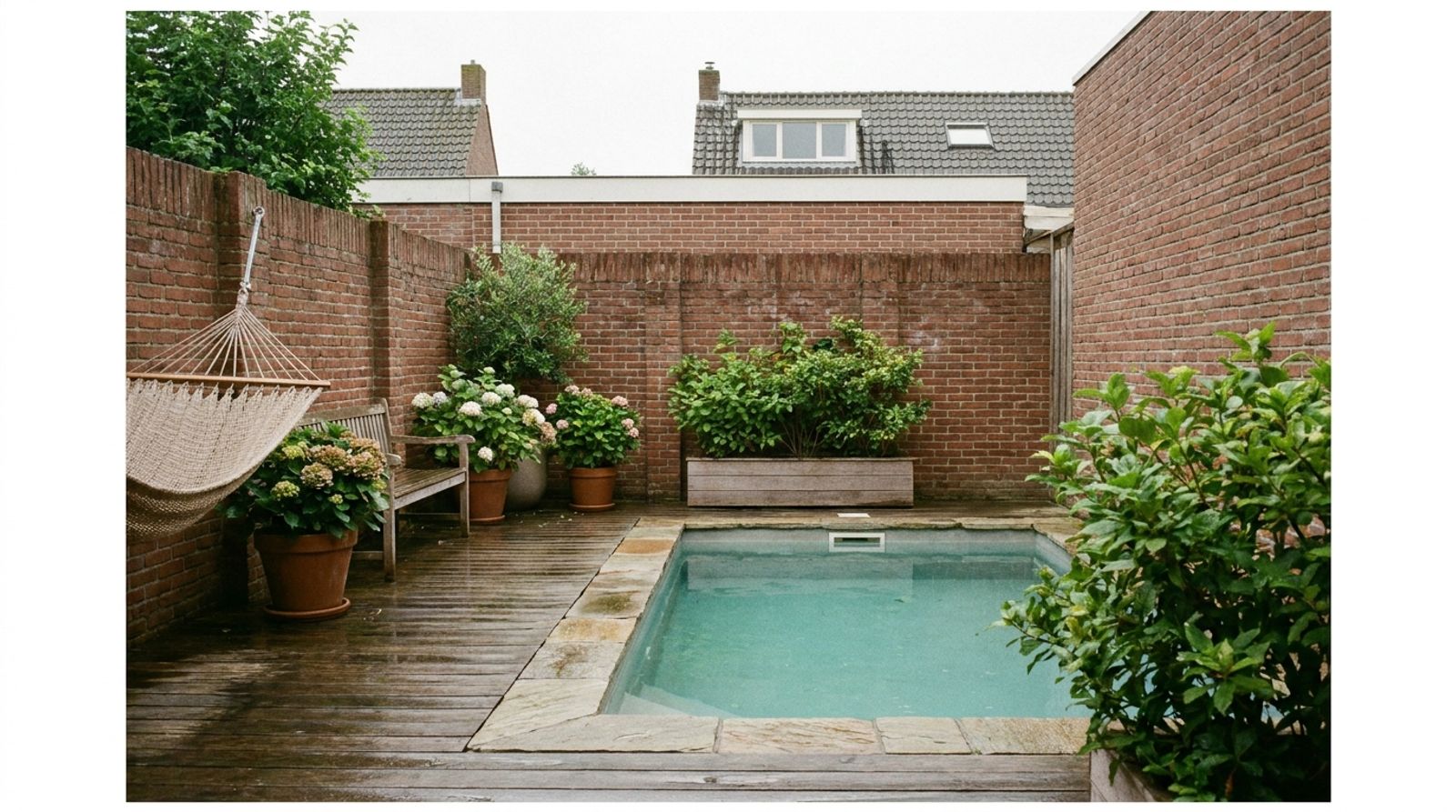 Regenwater voor zwembad of jacuzzi