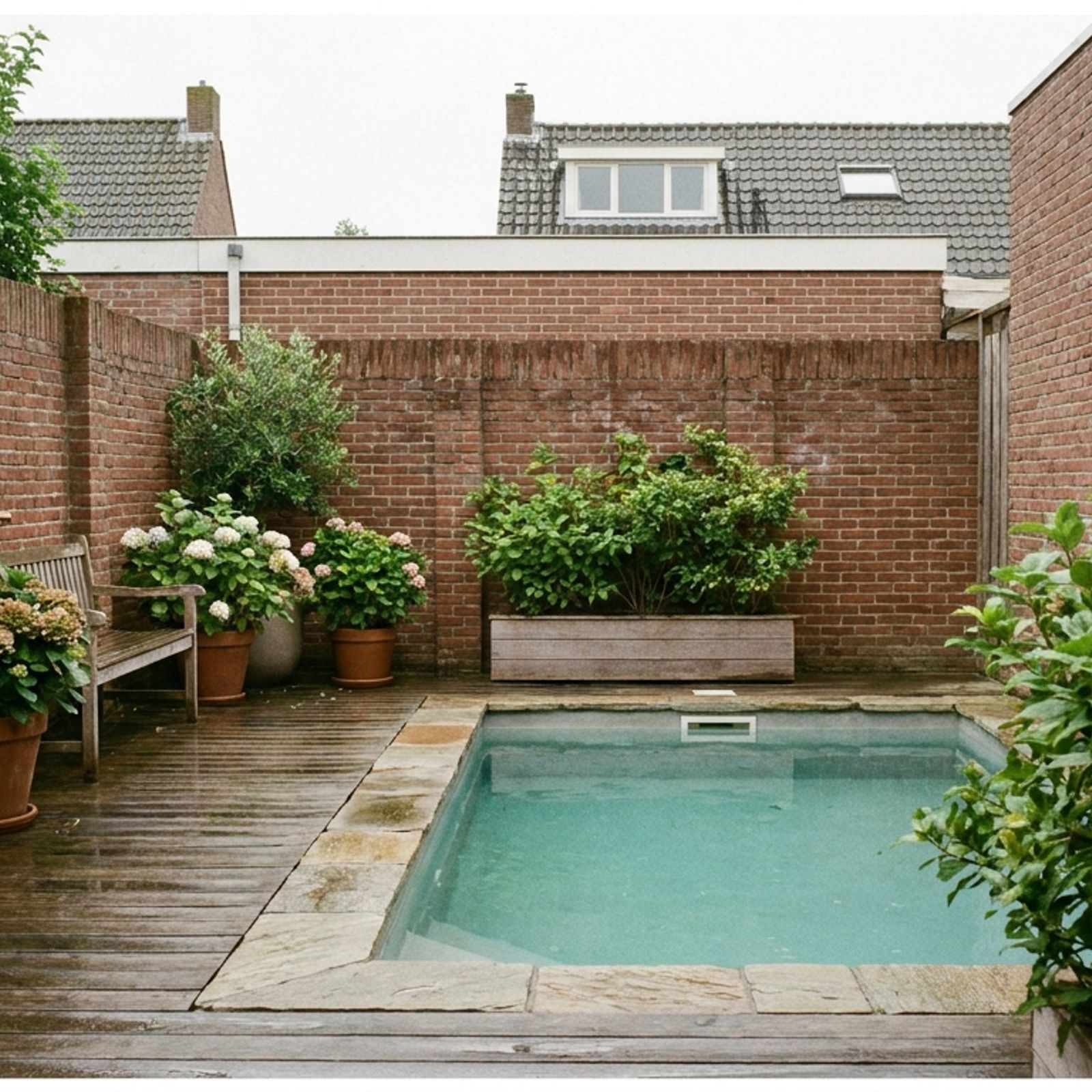 Regenwater voor zwembad of jacuzzi