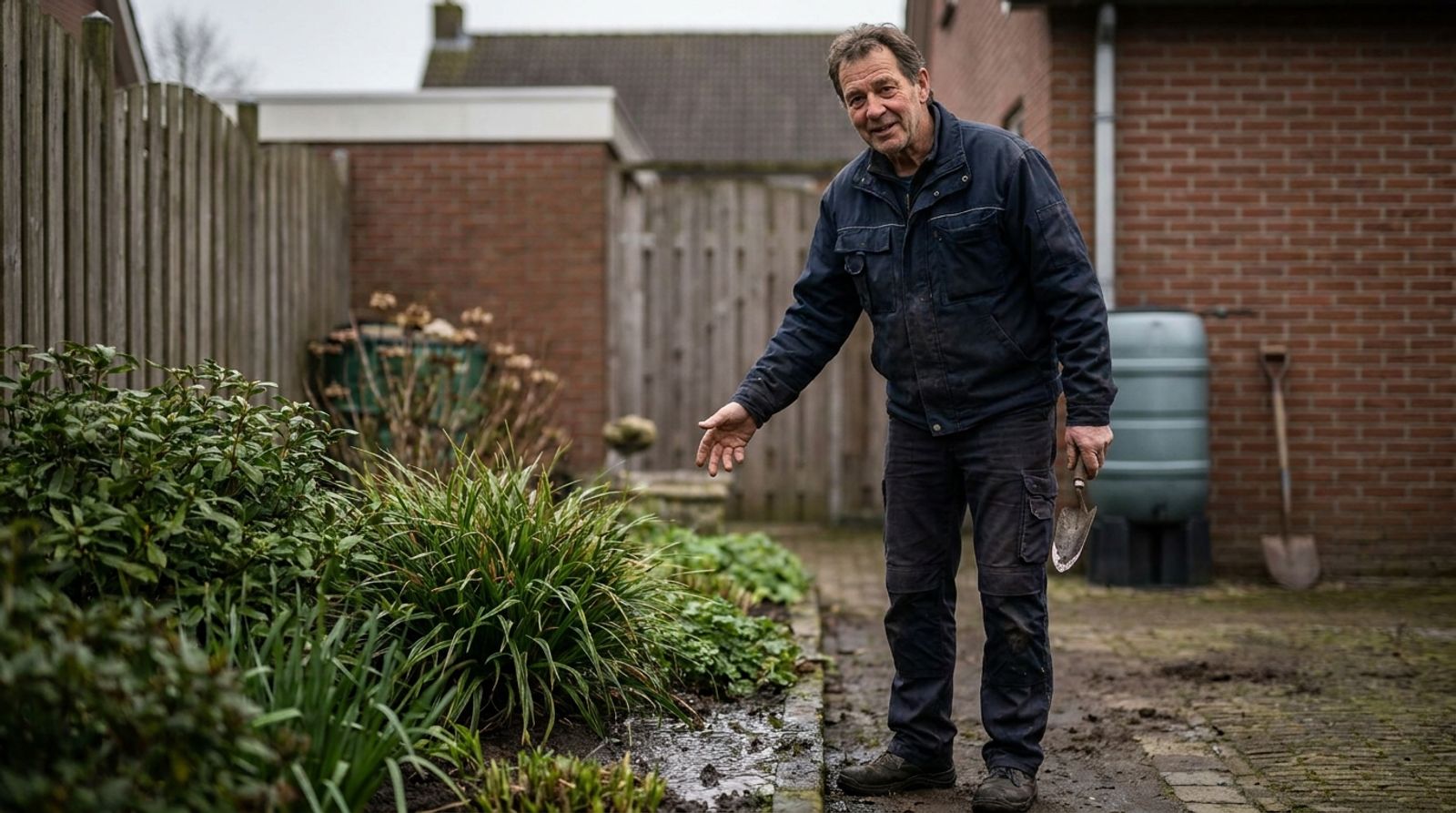 Overloop en infiltratie bij een regenwatersysteem