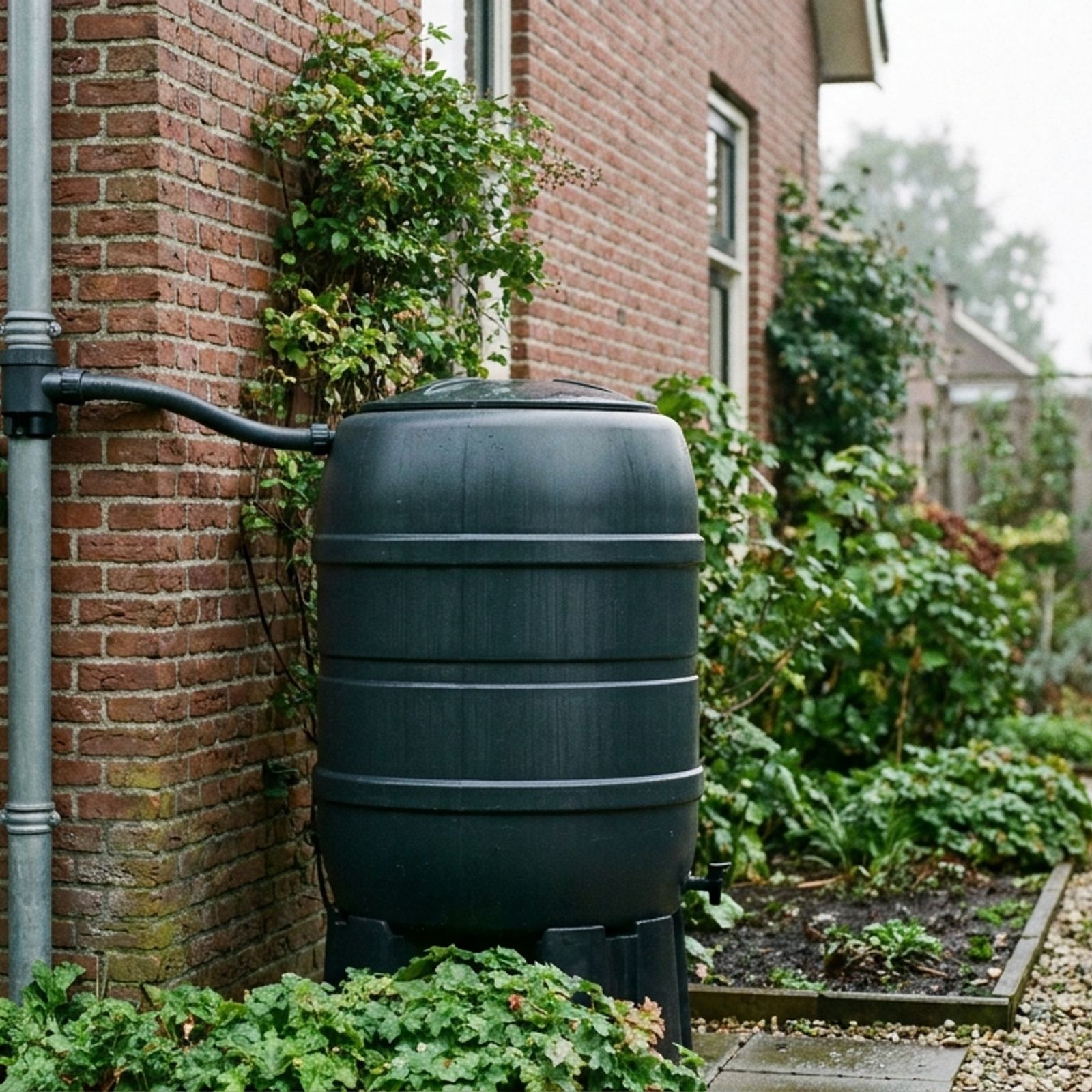 Hoeveel liter regenwateropslag heb ik nodig?