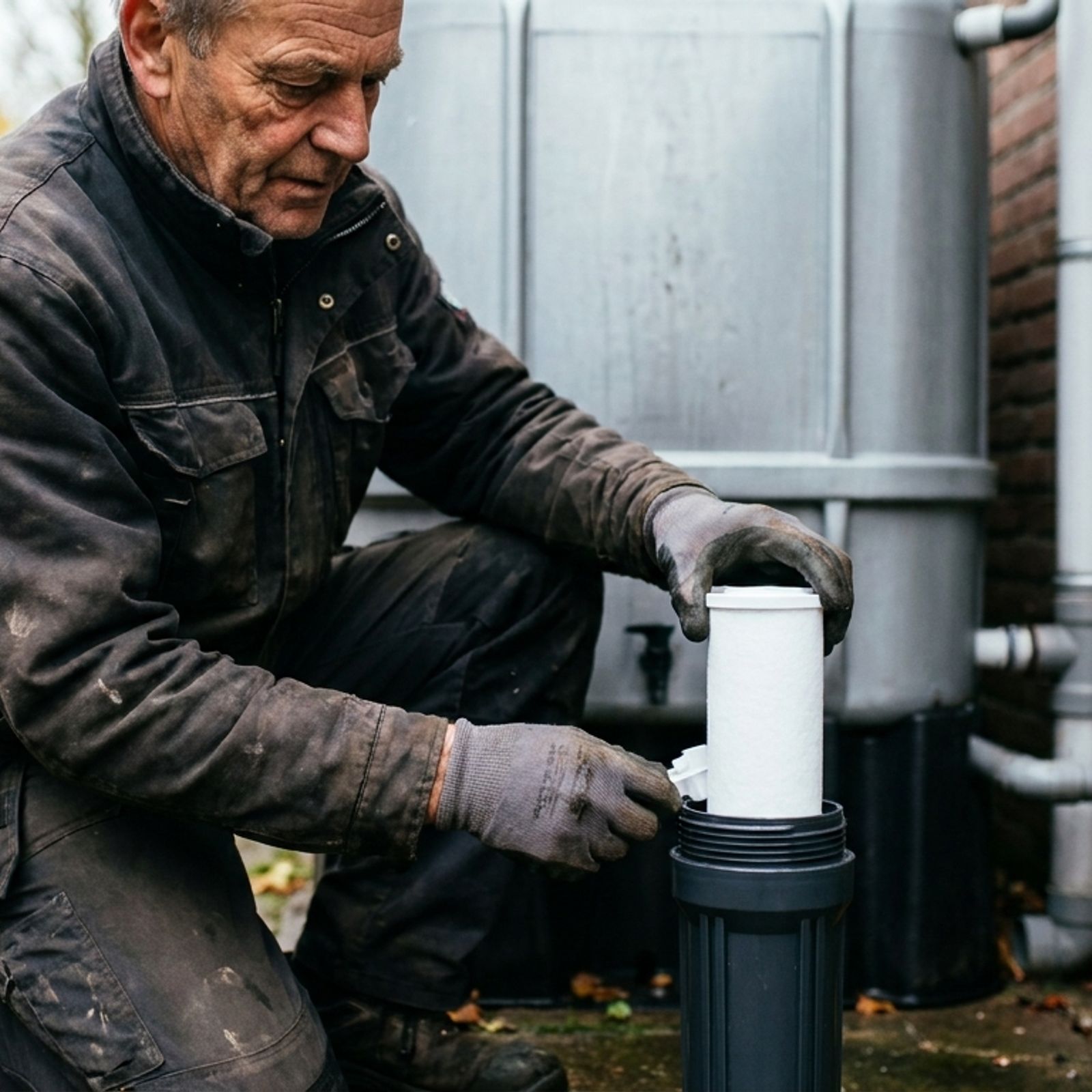 Regenwaterfilter vervangen: hoe vaak en wat kost het?