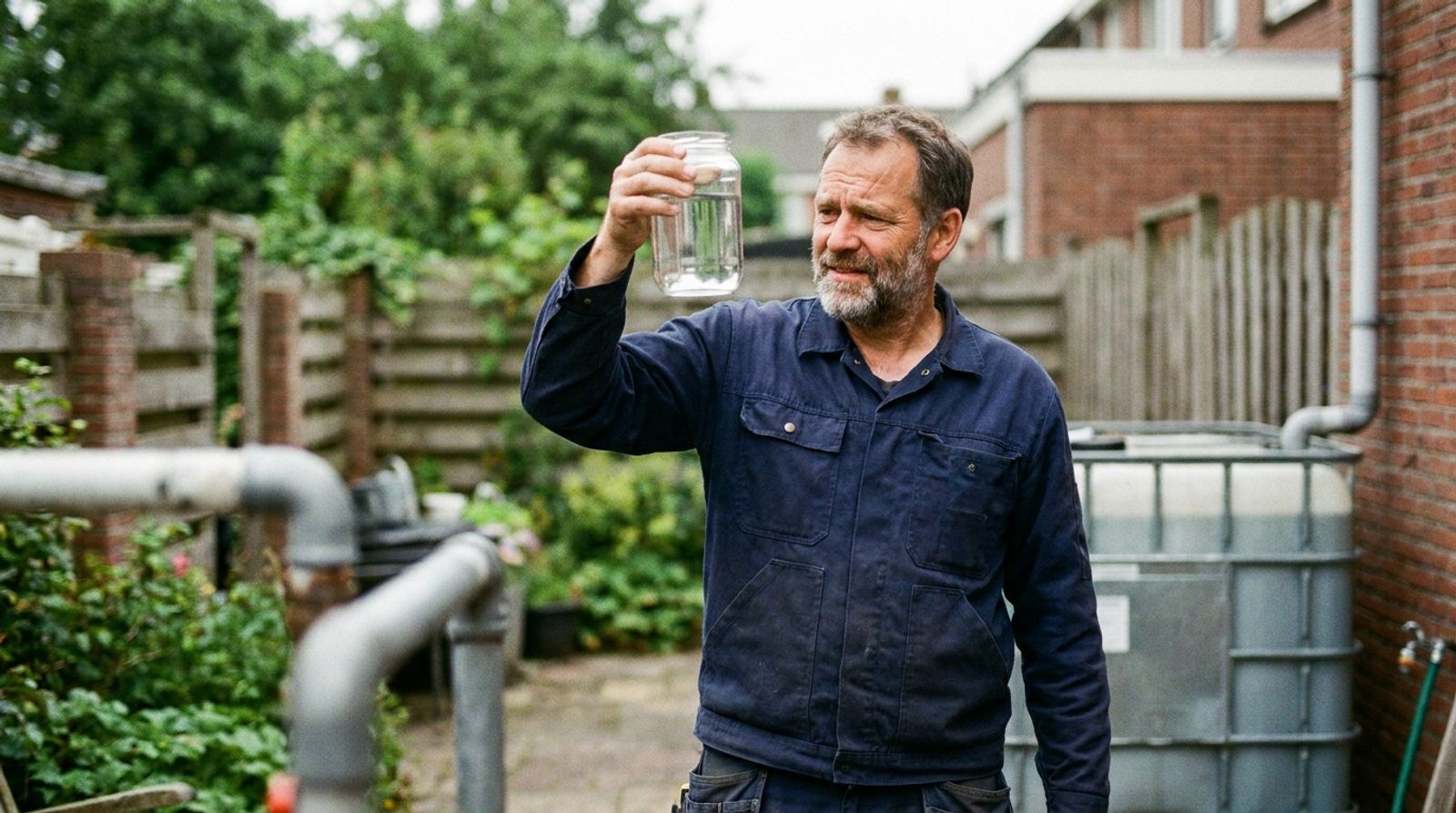 Eerste hulp bij troebel of stinkend regenwater