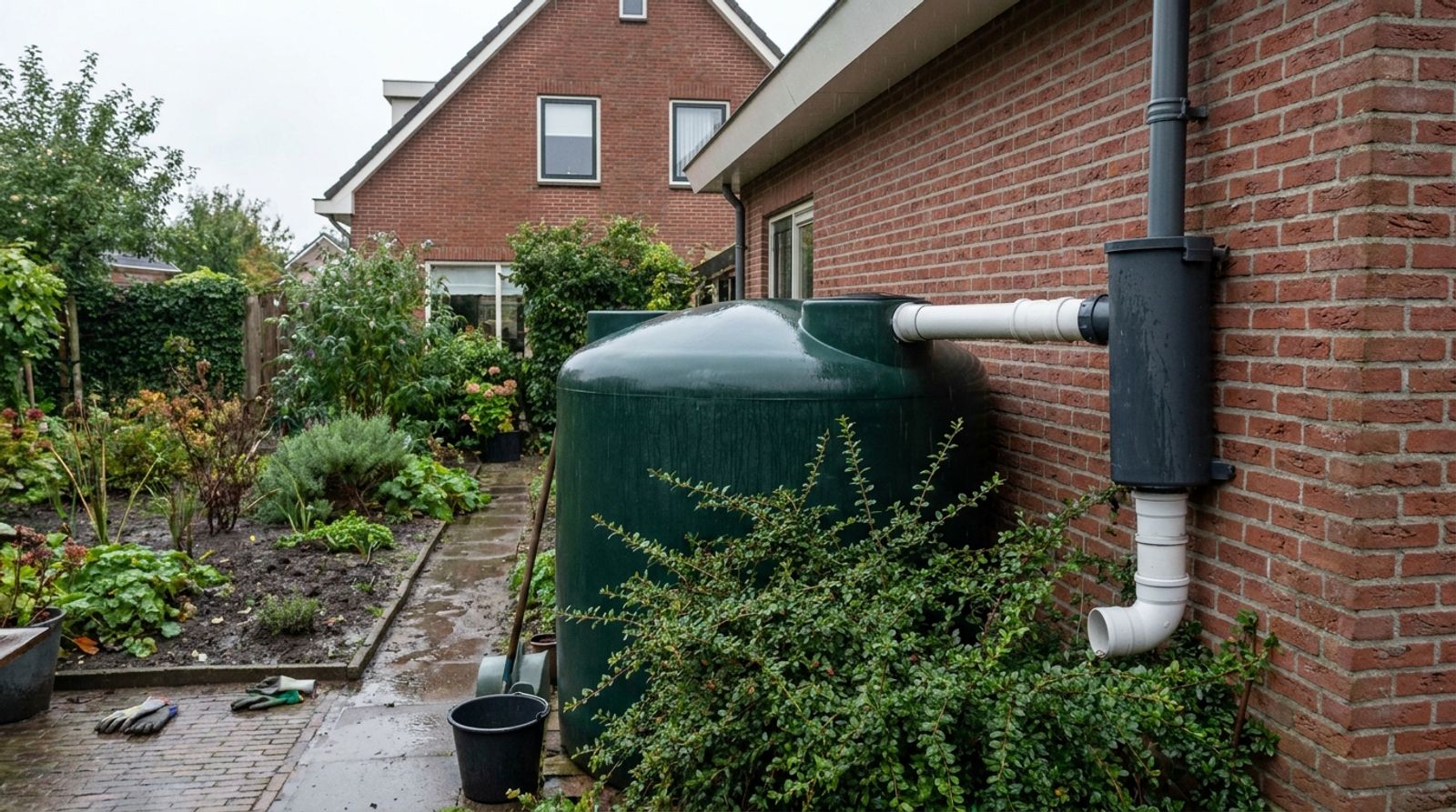 Regenwatersysteem zelf installeren of laten doen?