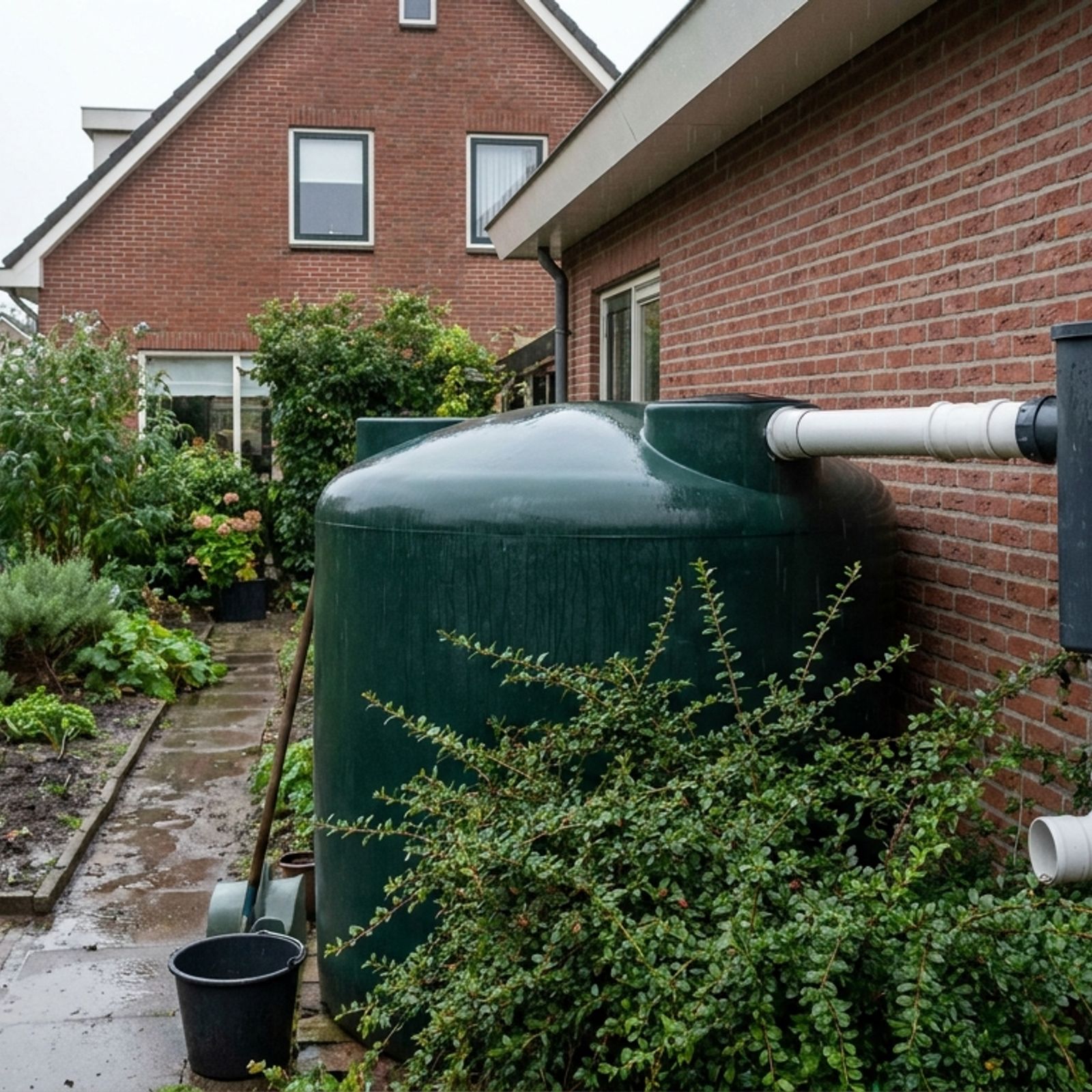 Regenwatersysteem zelf installeren of laten doen?