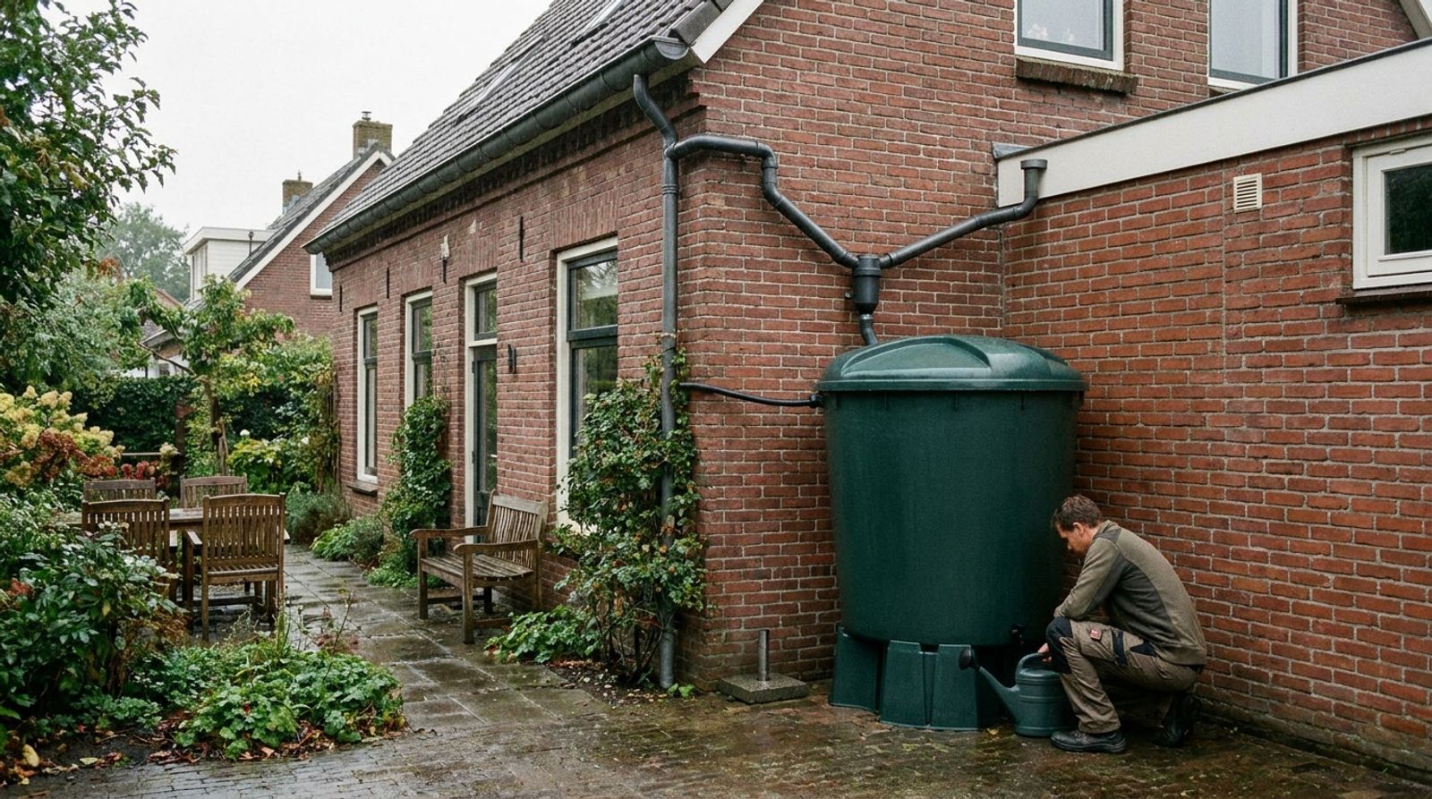 Regenwateropvang en het klimaat: zo stimuleert een gemeente afkoppelen