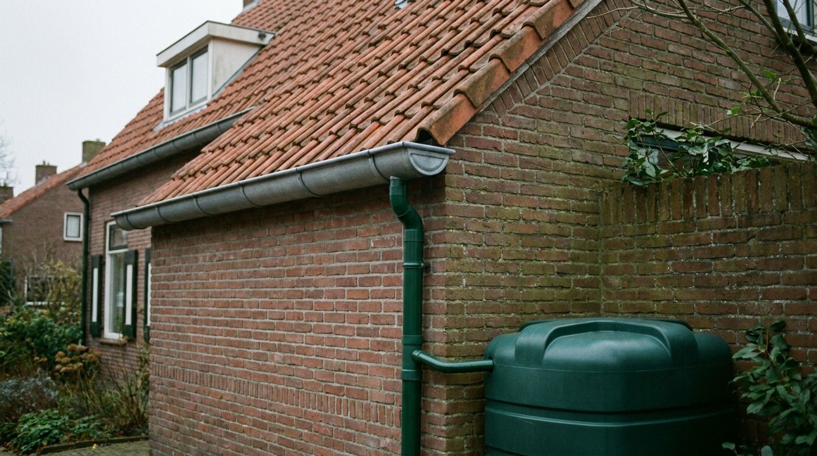 Is mijn dak geschikt voor regenwateropvang?