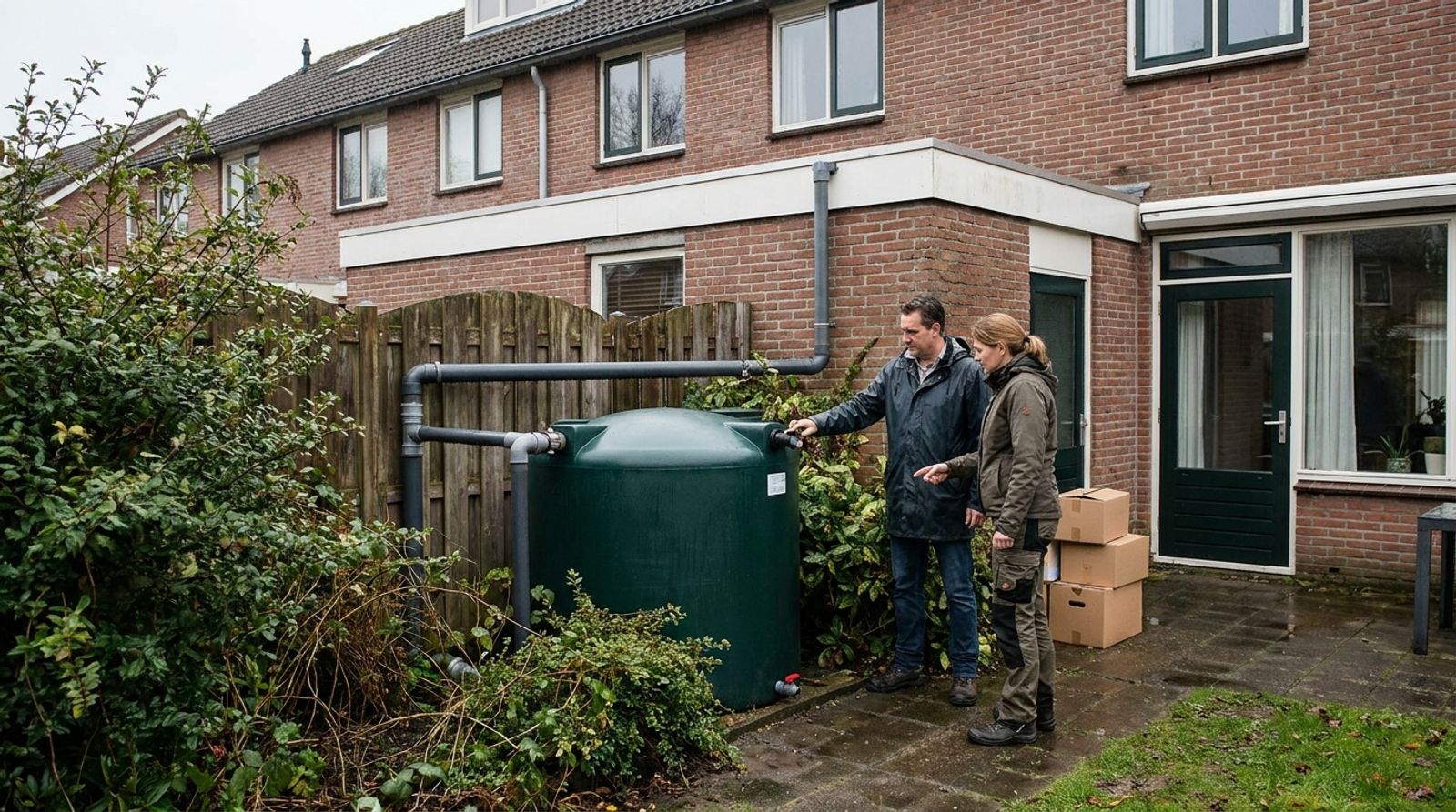 Regenwatersysteem overnemen bij huizenkoop
