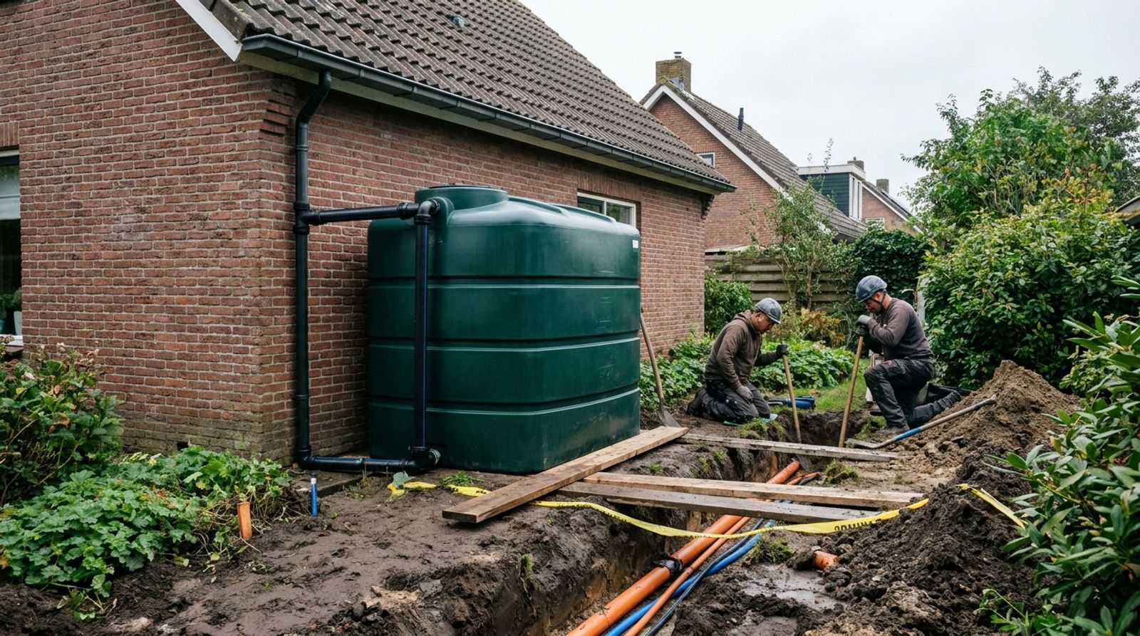 KLIC-melding en graafwerk bij installatie