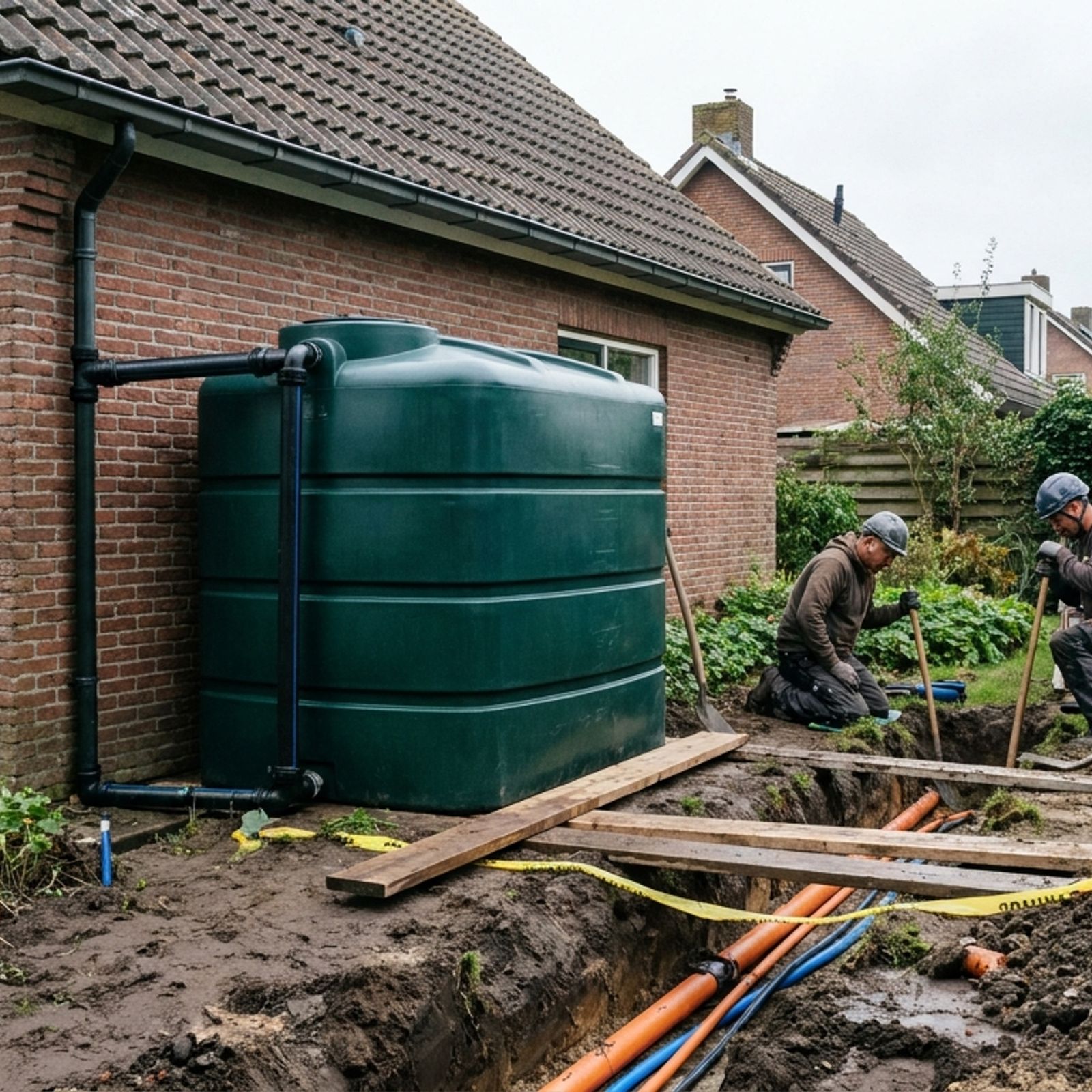 KLIC-melding en graafwerk bij installatie