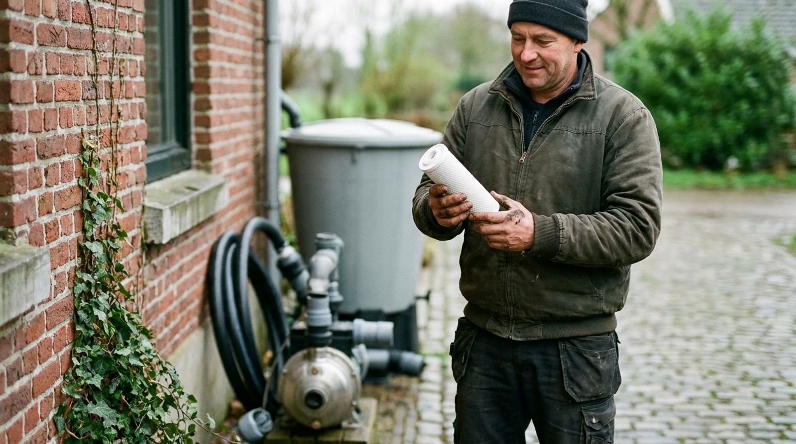 Regenwaterfilters: soorten, werking en onderhoud