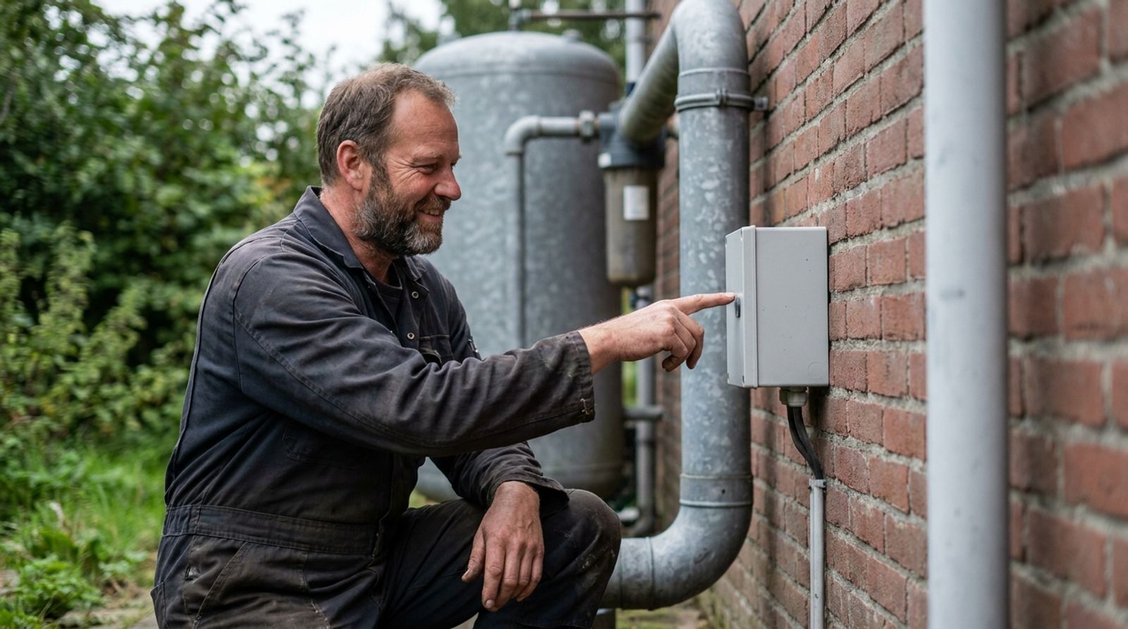 Wat gebeurt er als je regenwatertank leeg is?