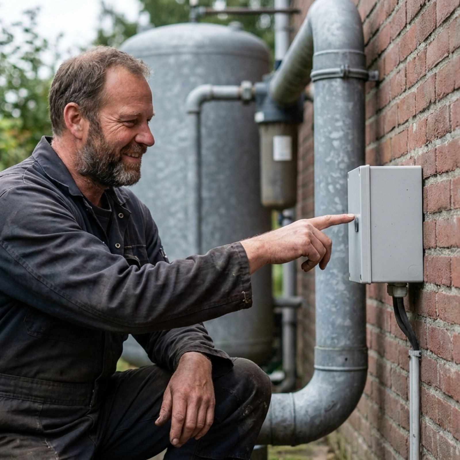 Wat gebeurt er als je regenwatertank leeg is?