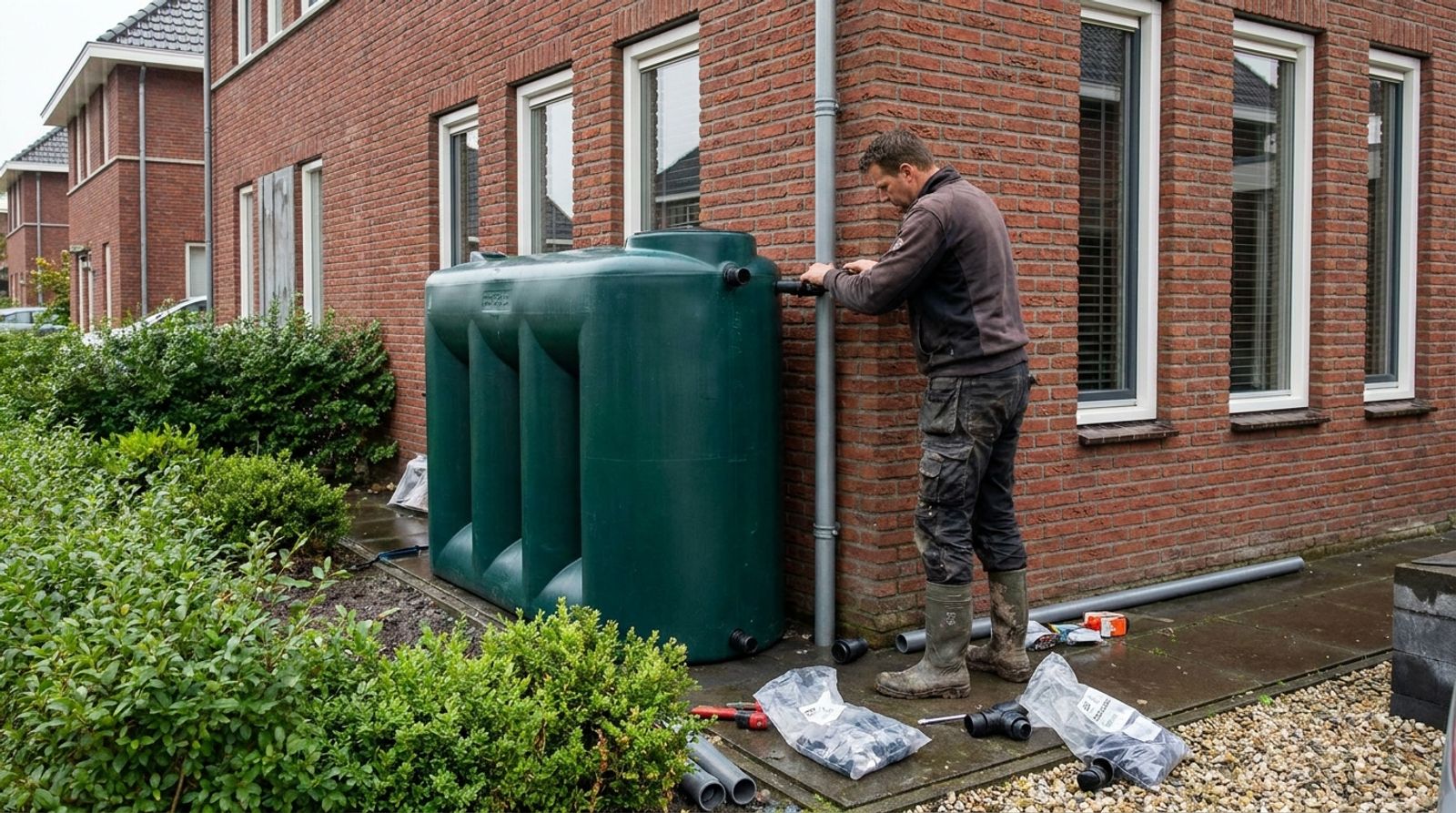 De installatiedag in beeld