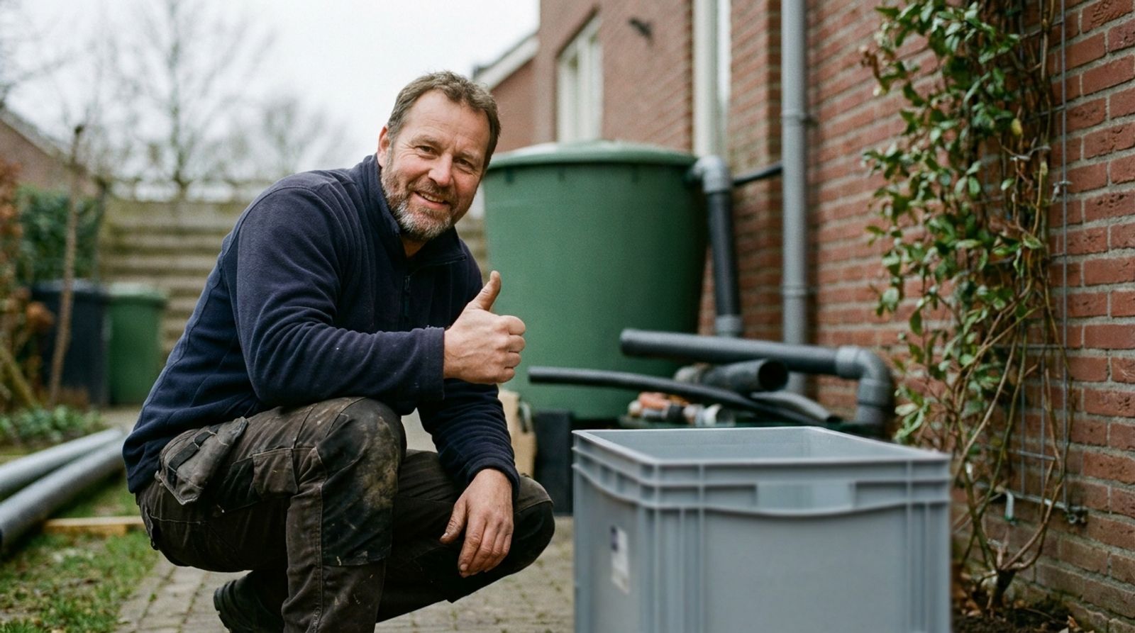 Zelfreinigende regenwaterfilters: het waard?