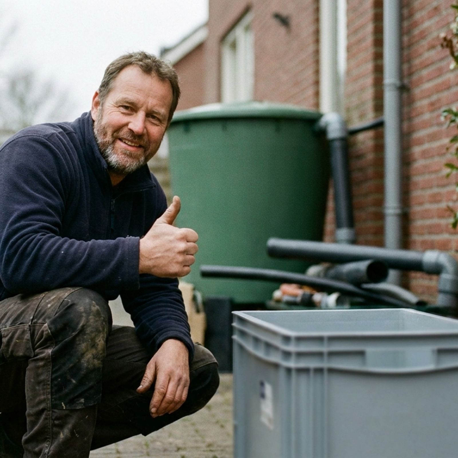 Zelfreinigende regenwaterfilters: het waard?