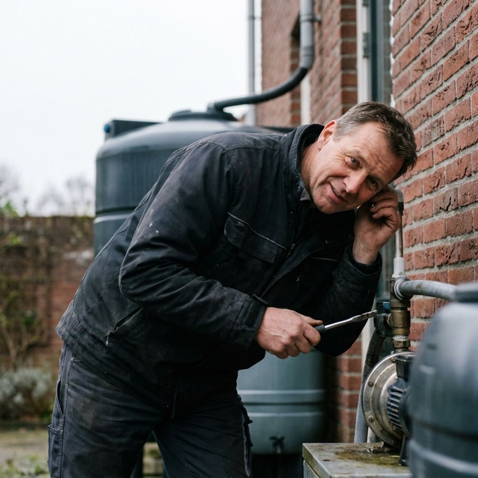 Hoeveel geluid maakt een regenwaterpomp?