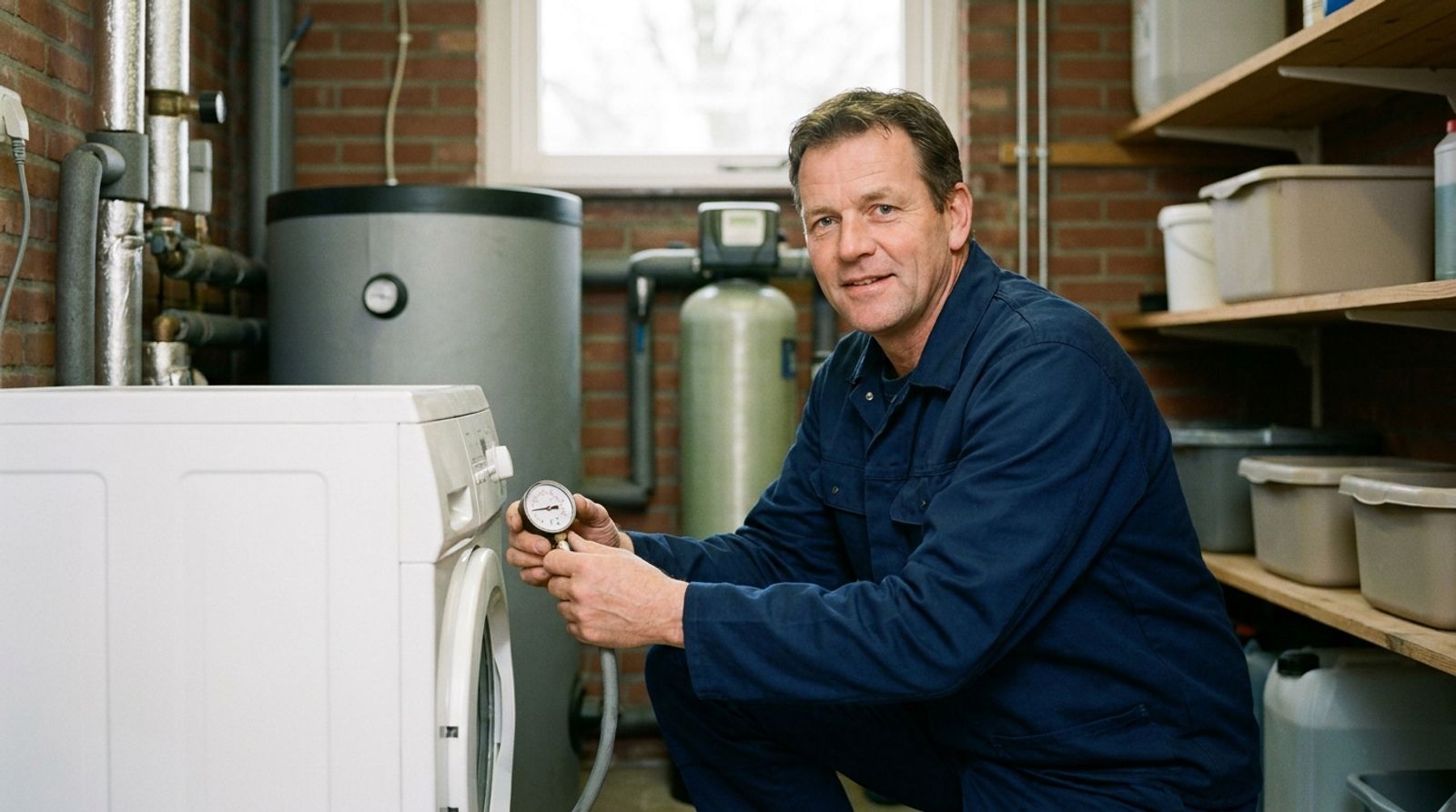 Hoeveel druk nodig voor toilet en wasmachine?