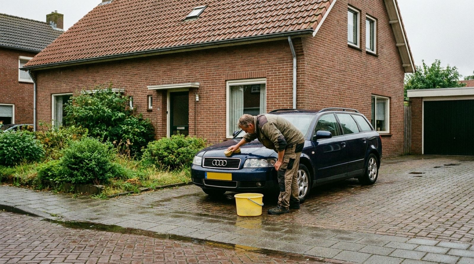 Auto wassen met regenwater: kan dat en is het slim?