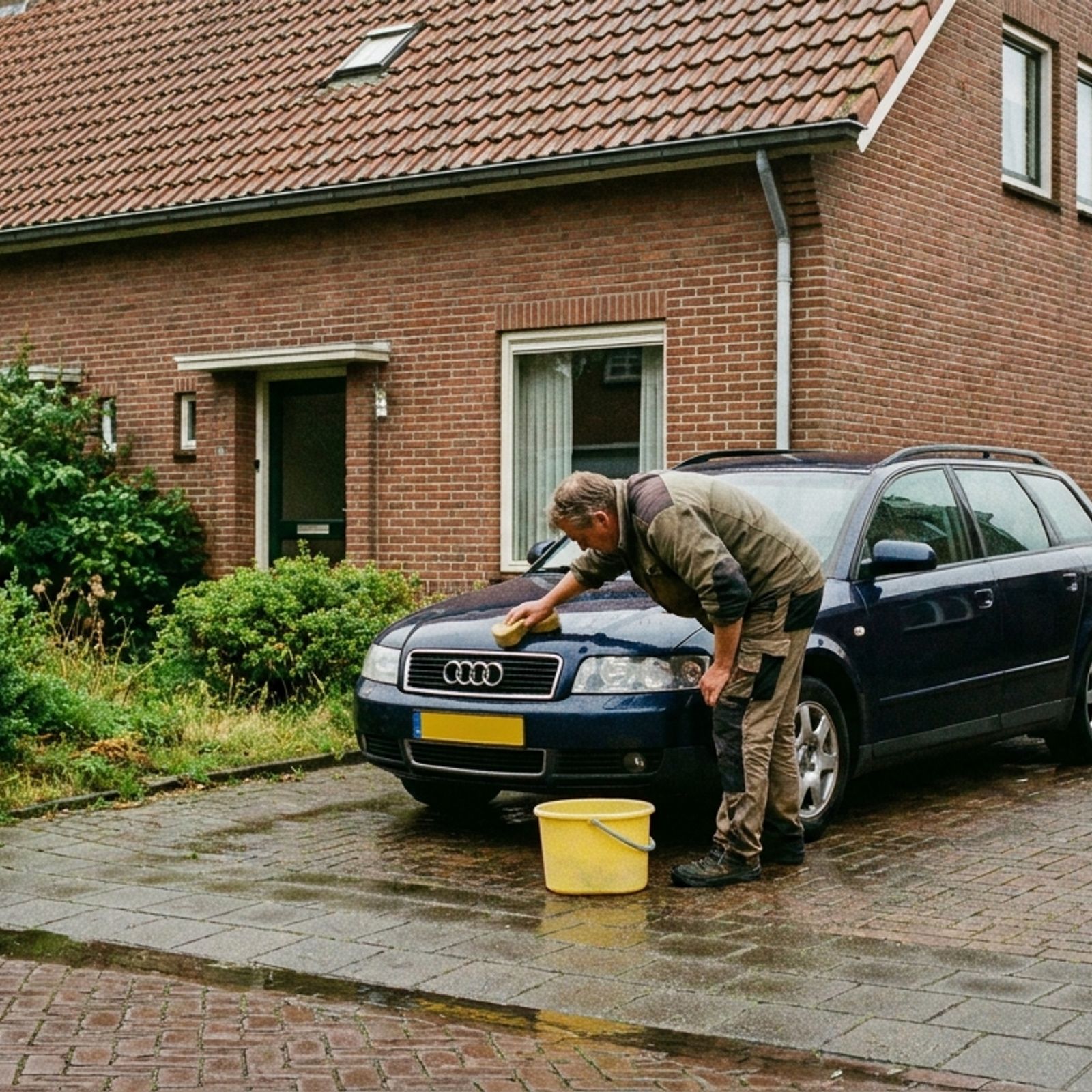 Auto wassen met regenwater: kan dat en is het slim?