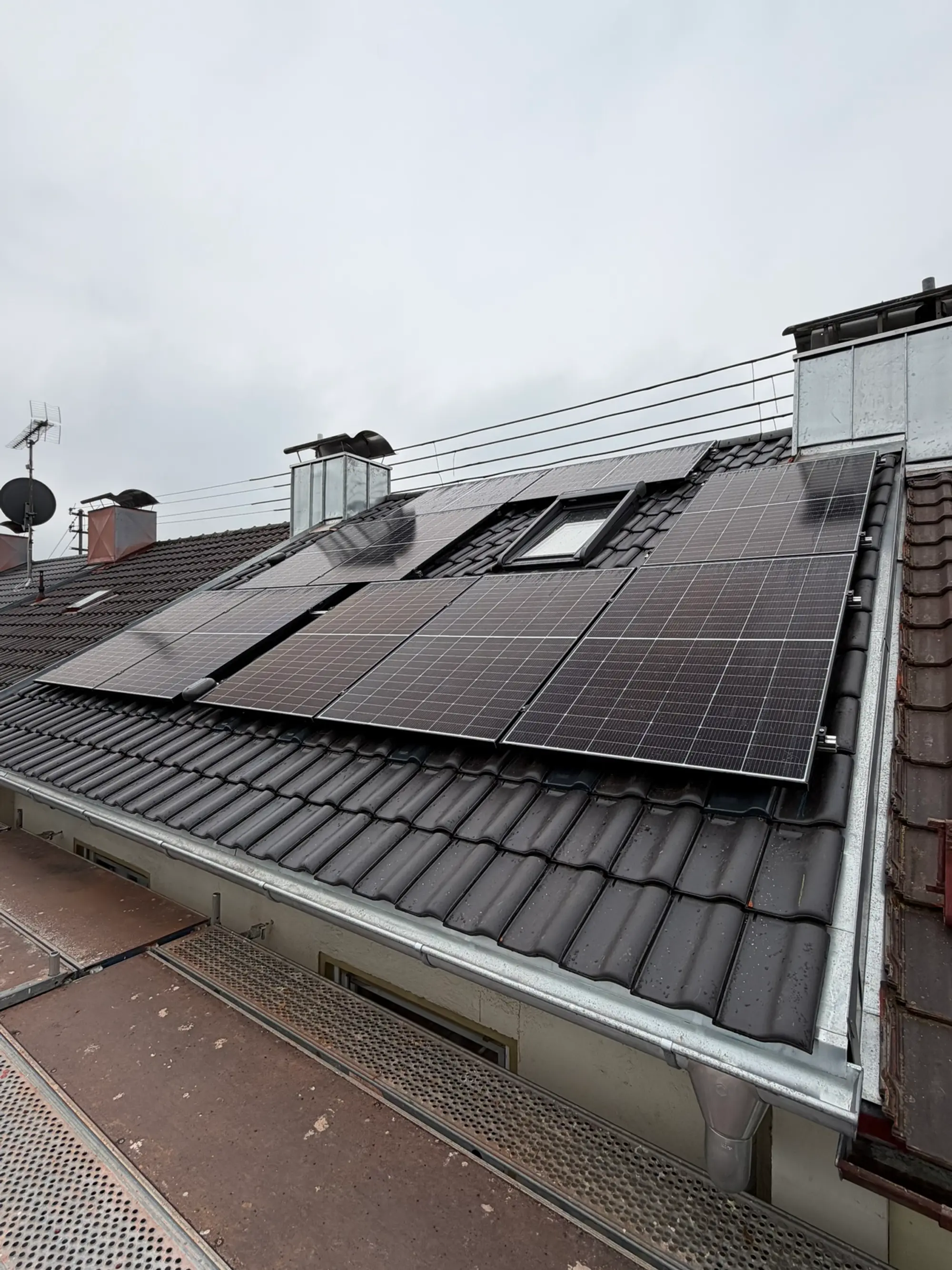 Thermische Dachsanierung Reihenmittelhaus in Mering