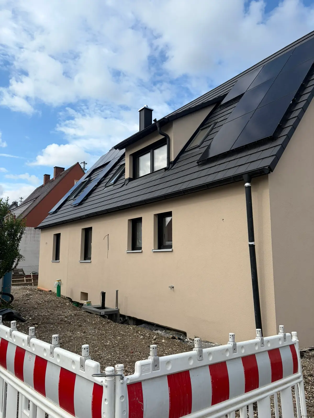 Thermische Dachsanierung, Einfamilienhaus in Kissing nachher