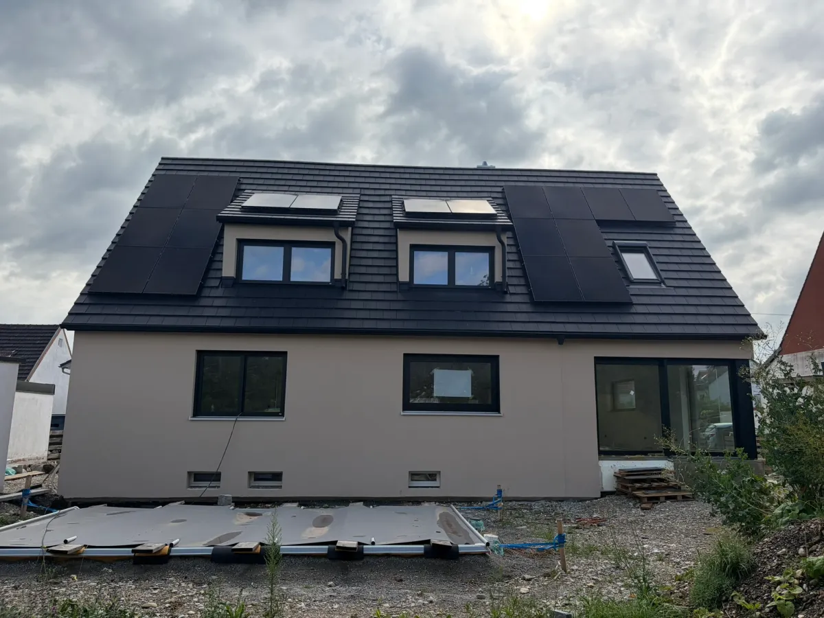 Thermische Dachsanierung, Einfamilienhaus in Kissing
