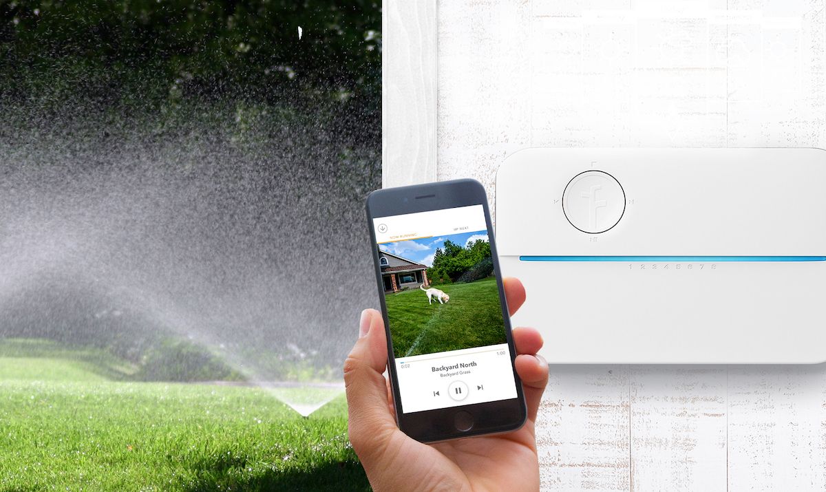 Rachio R3 controller with Rachio Mobile app