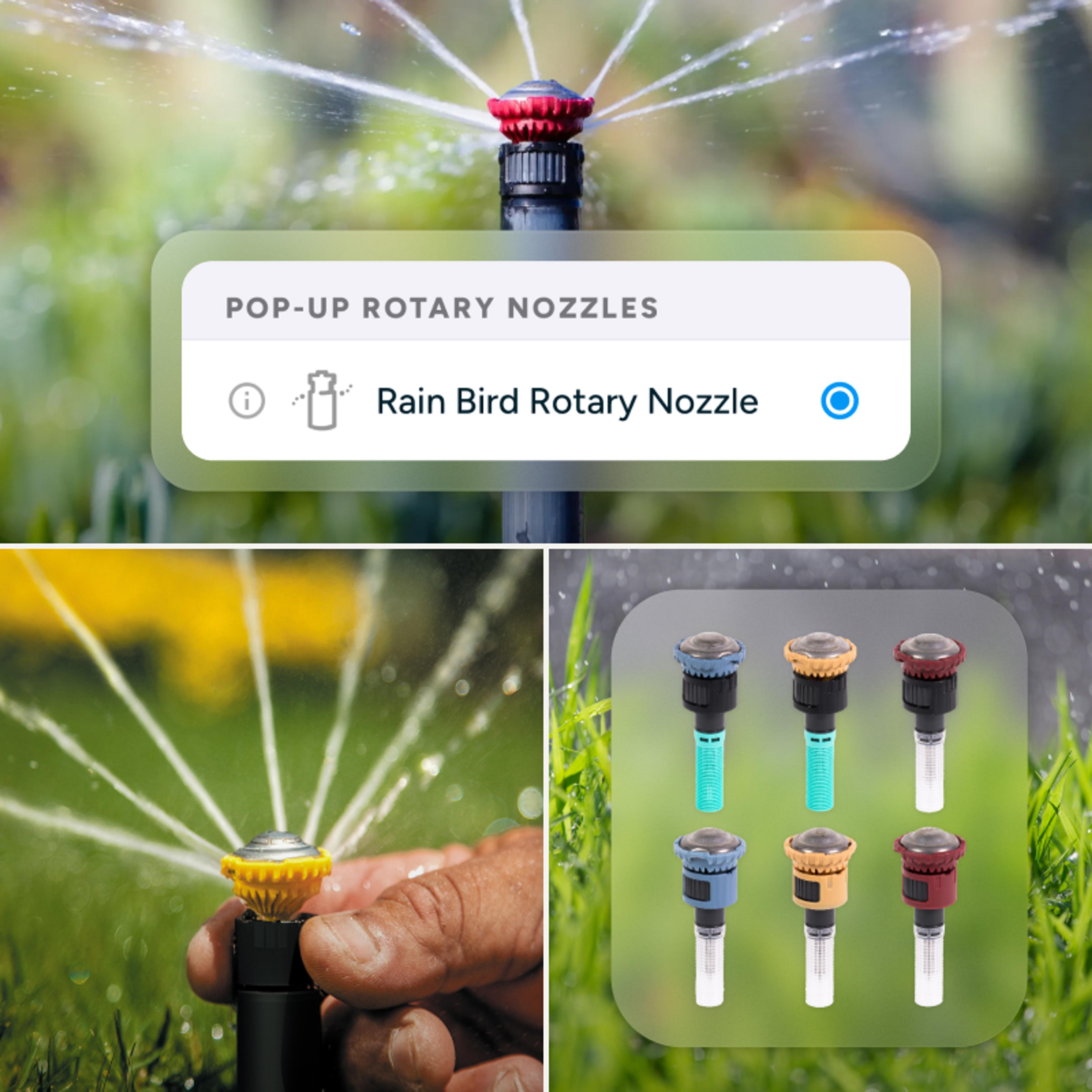 free rain bird rotary nozzles starter kit