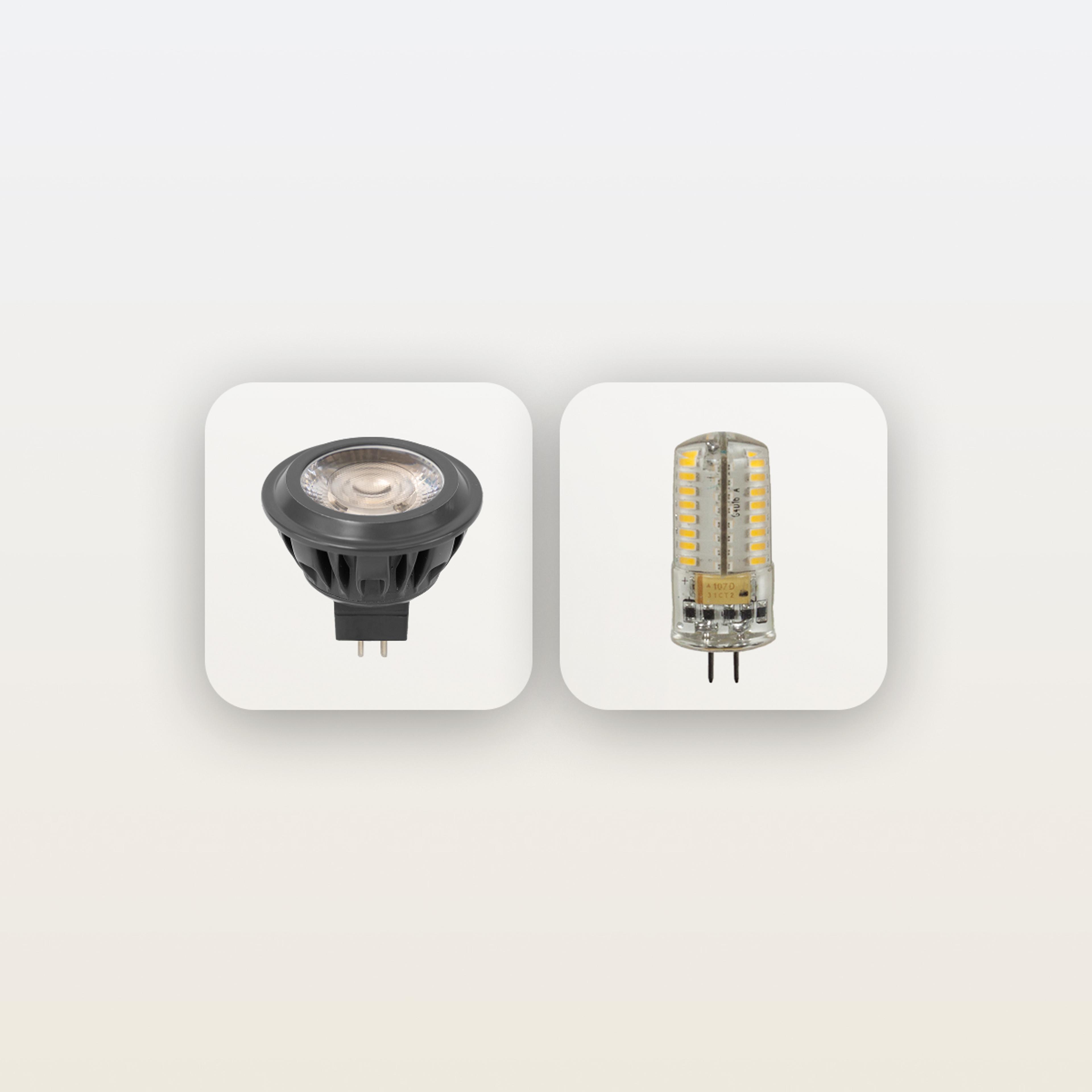 Two types of lamps