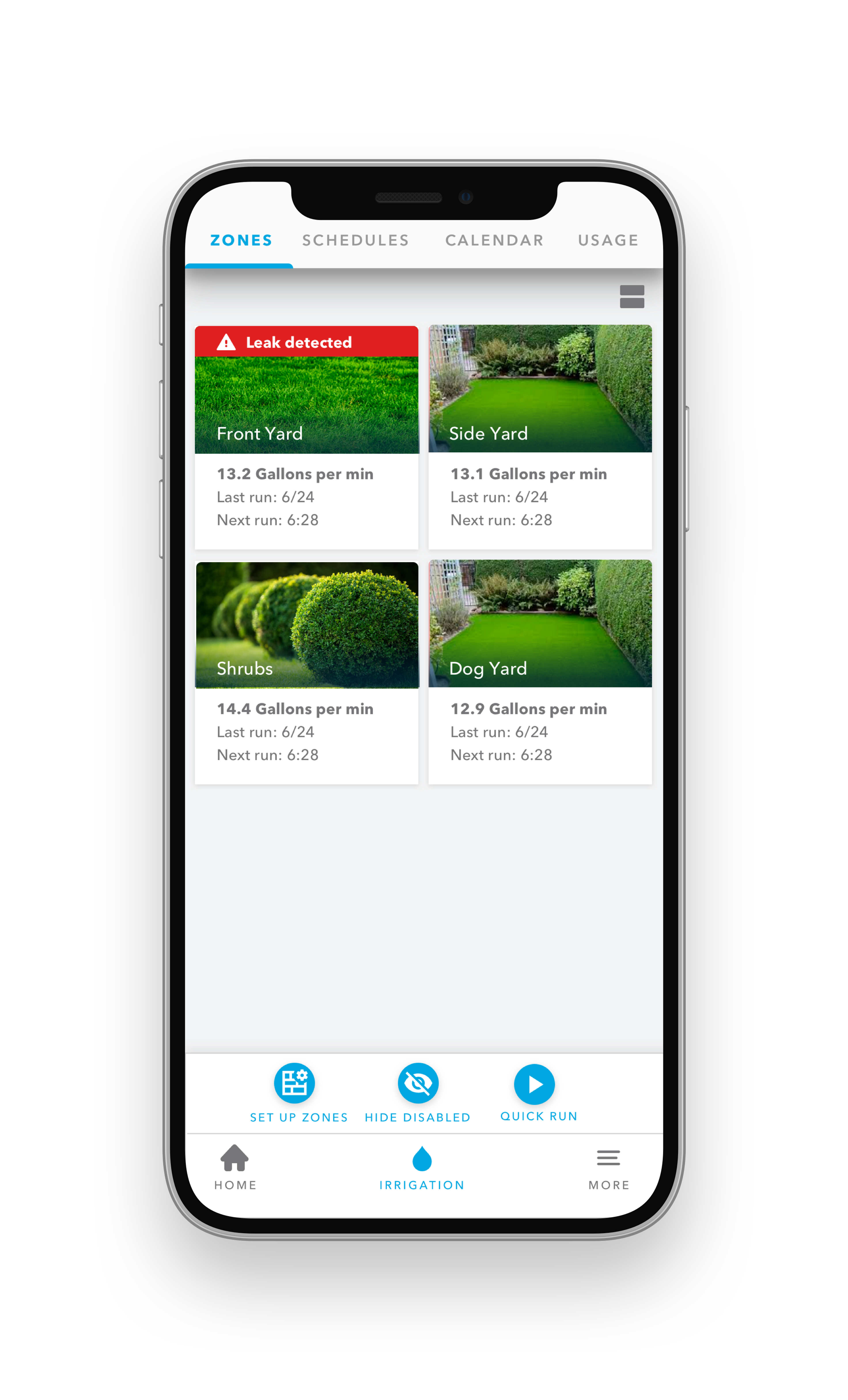 app screen