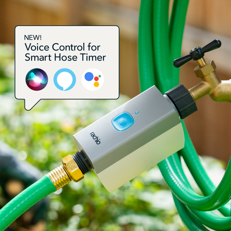 Voice Control for Smart Hose Timer is here! Rachio