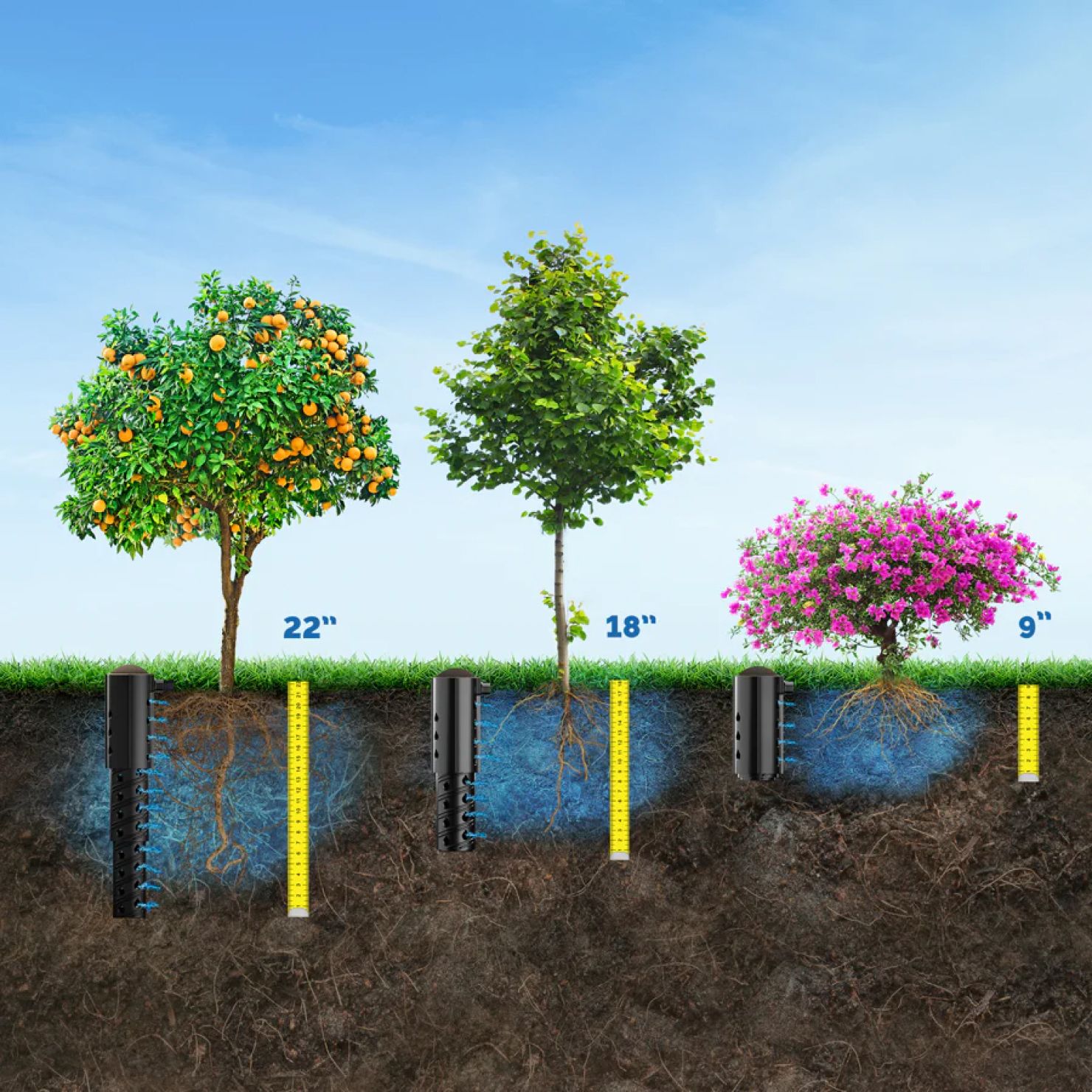 Deep watering Root Quencher