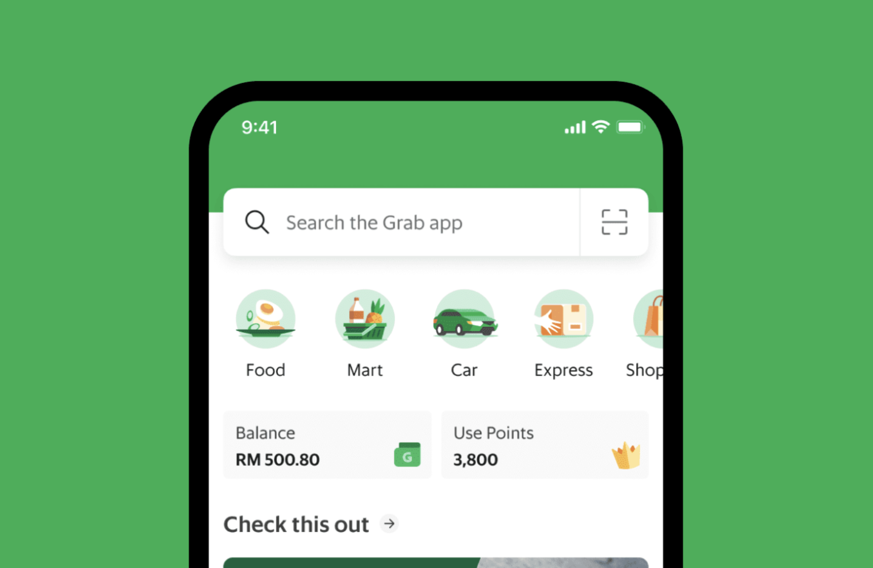 Grab - A decorative image from Usal Project
