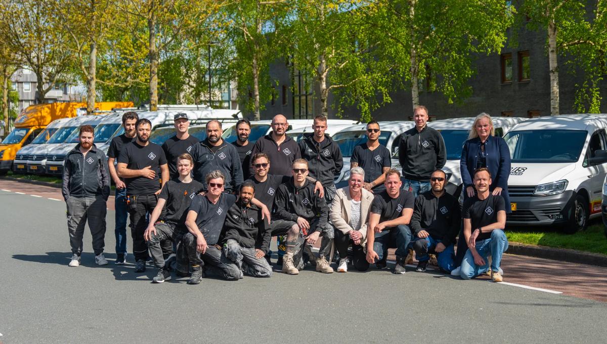 Het team van RJS Badkamers