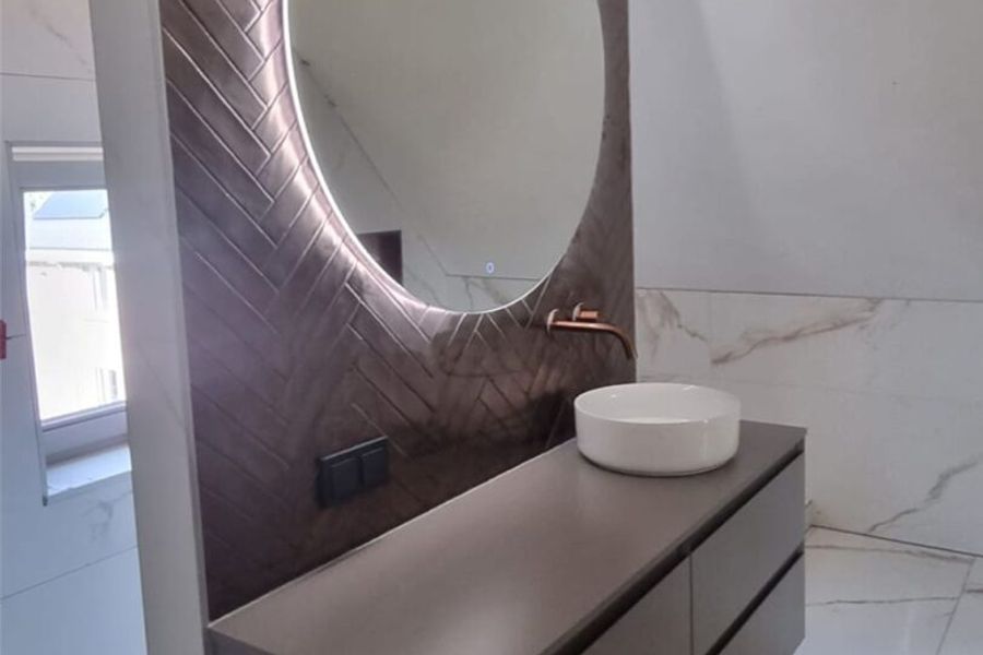 Badkamer voor renovatie