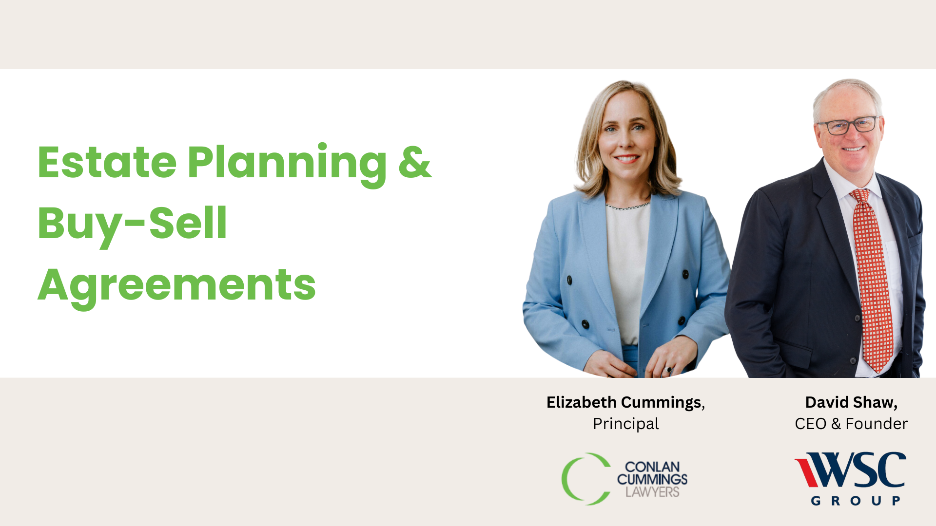 Estate Planning and Buy-Sell Agreements