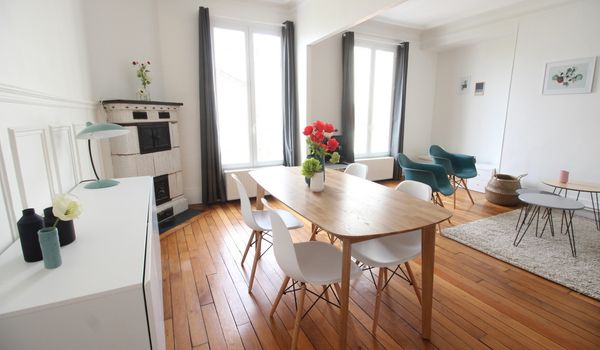 Appartement RUE GÉRALDY, BOIS-COLOMBES CENTRE (92) - Salle à manger - Chasseur immobilier - Paris et Hauts-De-Seine