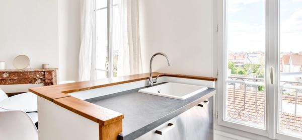 Appartement COLOMBES (92) - Vue cuisine - Chasseur immobilier - Paris et Hauts-De-Seine