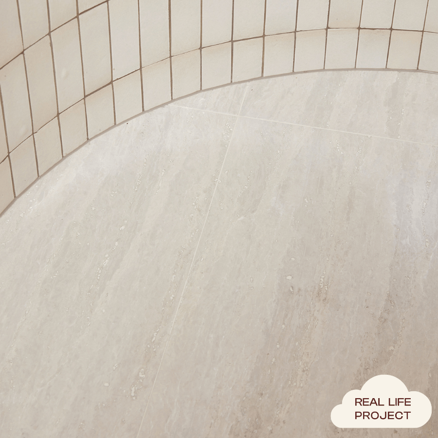 TileCloud TILE Kirribilli Travertine Look Beige Matte Tile