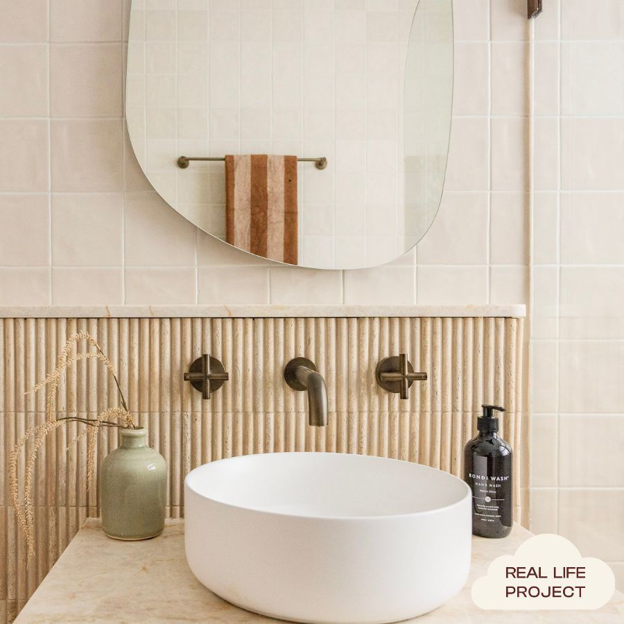Cross Taps Antique Brass | TileCloud