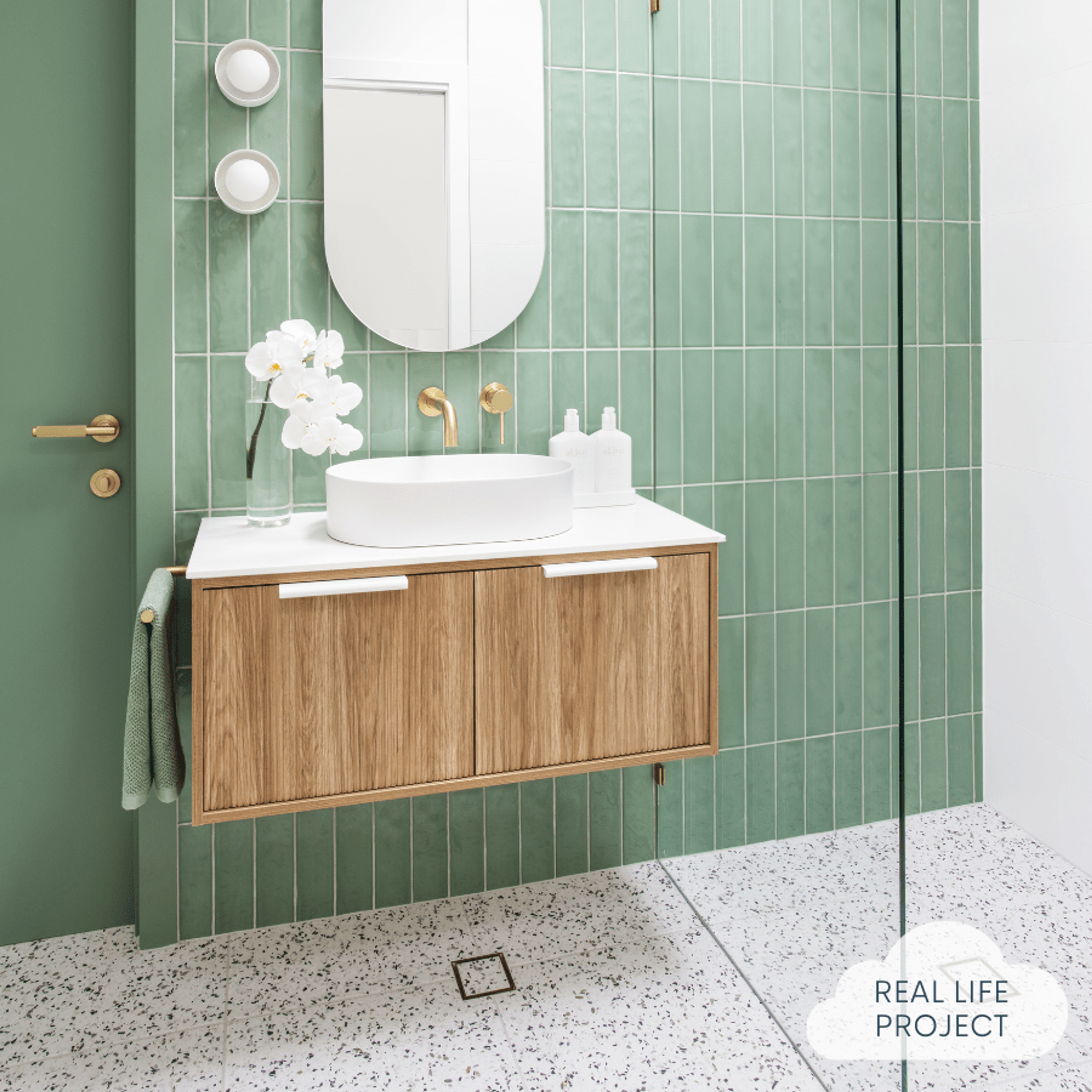 TileCloud TILE Paddington Mixed Terrazzo Look Tile