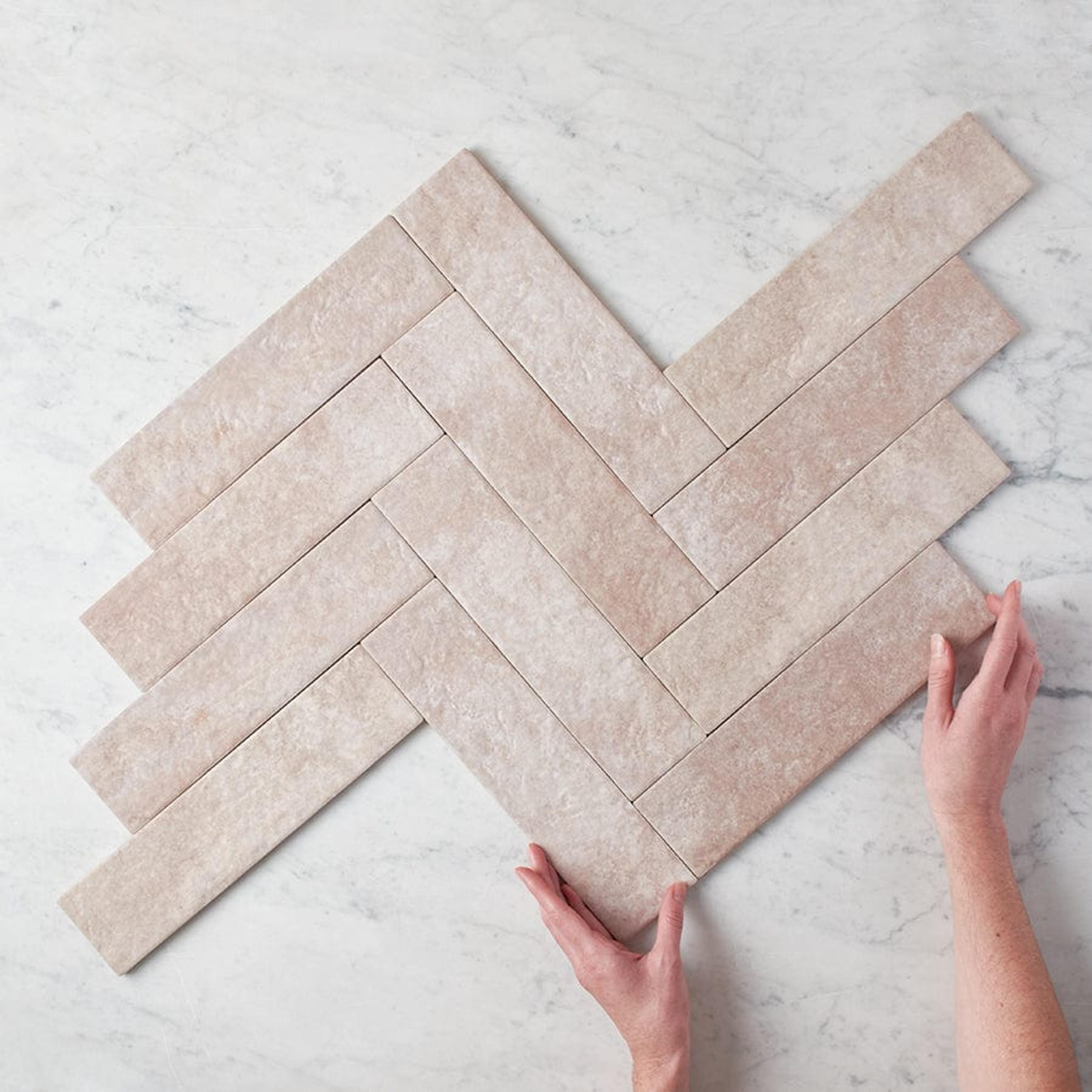 TileCloud TILE Thirroul Bone Matte Subway Tile