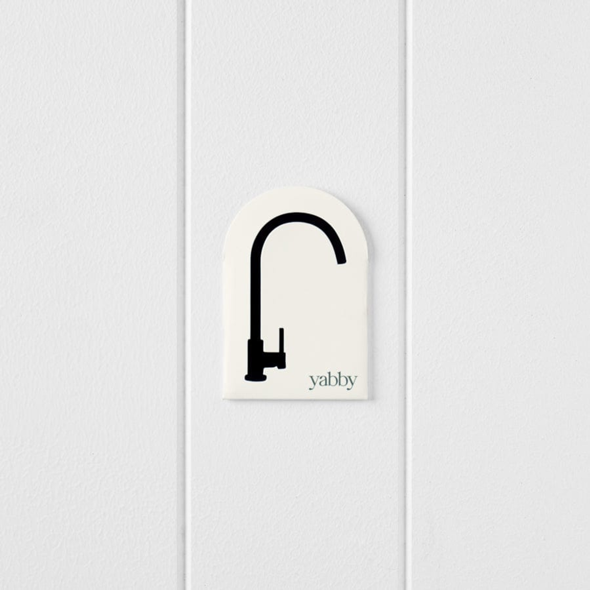 Matte Black Tapware Sample Disc | TileCloud
